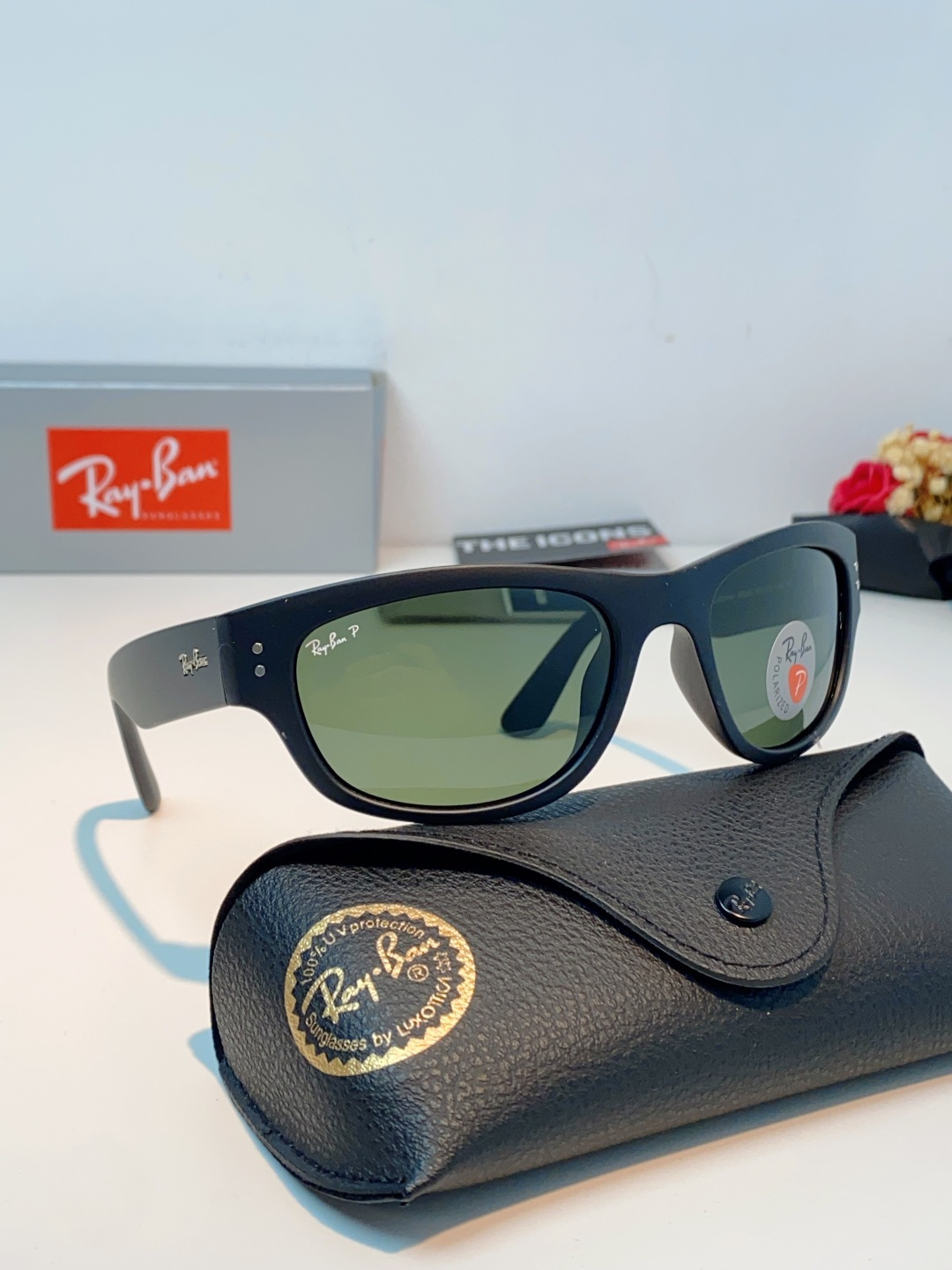 RayBan雷朋 balorama墨镜时尚板材猫眼窄框简约男女款驾驶太阳镜 RB2289 Size:63