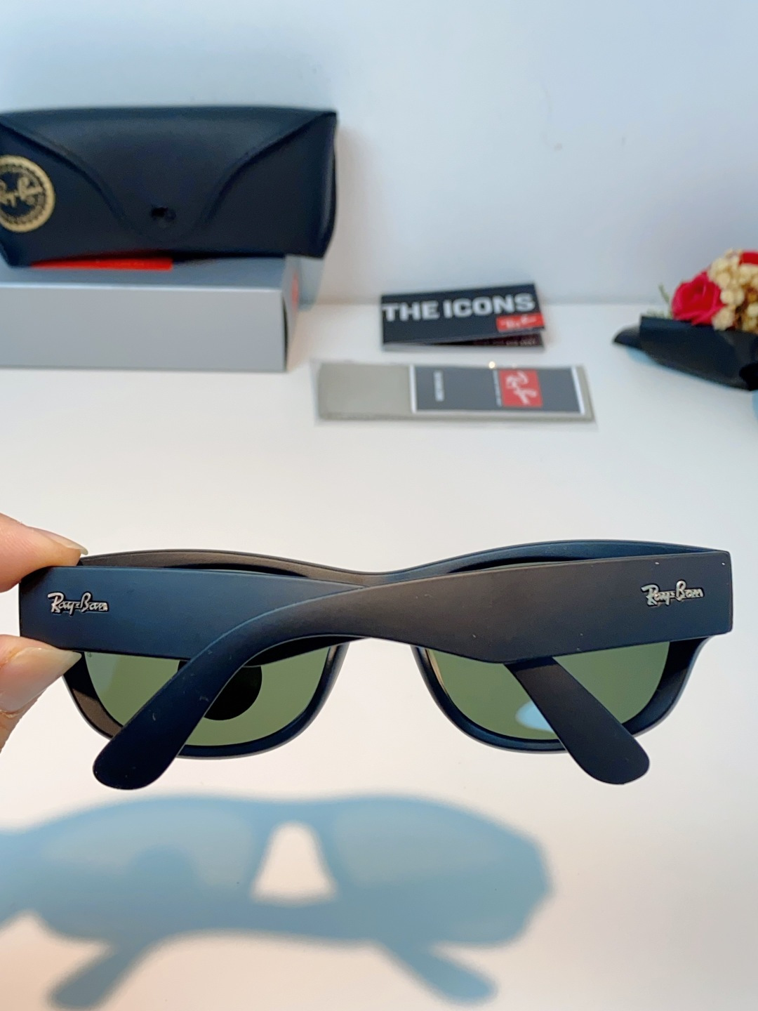 RayBan雷朋 balorama墨镜时尚板材猫眼窄框简约男女款驾驶太阳镜 RB2289 Size:63