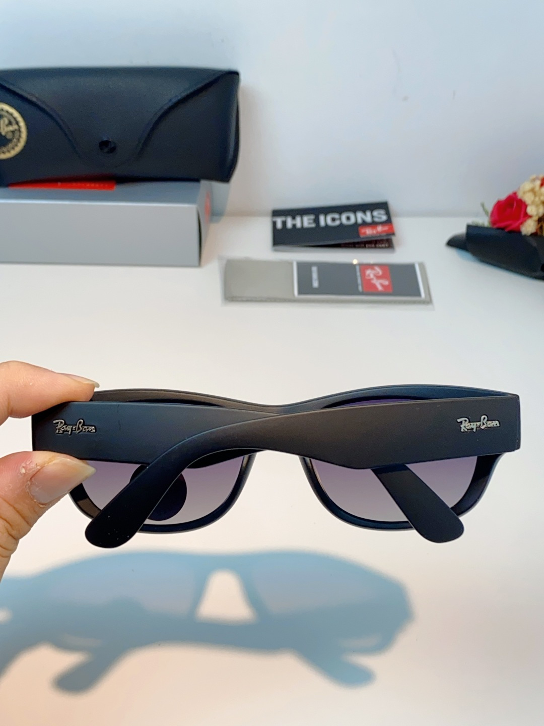 RayBan雷朋 balorama墨镜时尚板材猫眼窄框简约男女款驾驶太阳镜 RB2289 Size:63