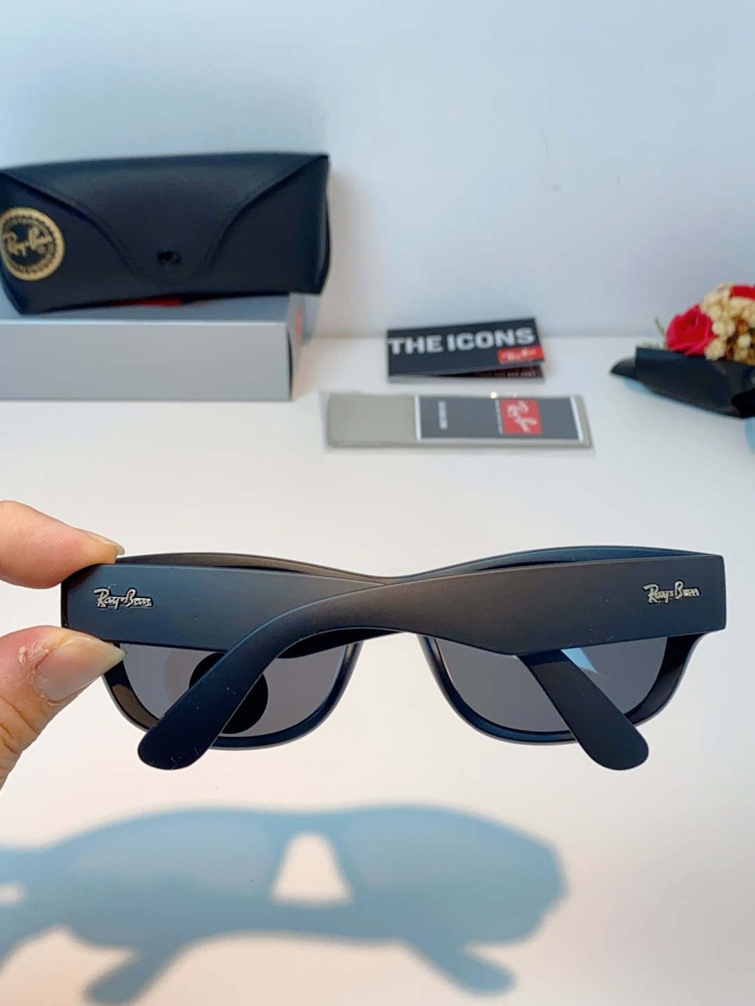 RayBan雷朋 balorama墨镜时尚板材猫眼窄框简约男女款驾驶太阳镜 RB2289 Size:63