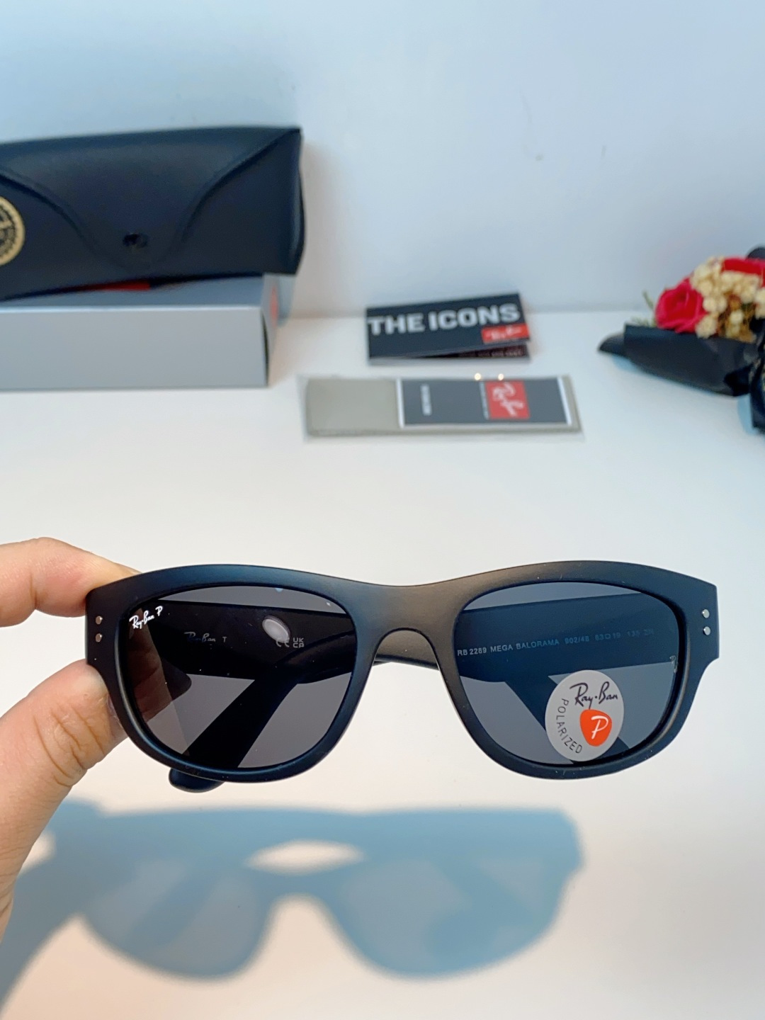 RayBan雷朋 balorama墨镜时尚板材猫眼窄框简约男女款驾驶太阳镜 RB2289 Size:63