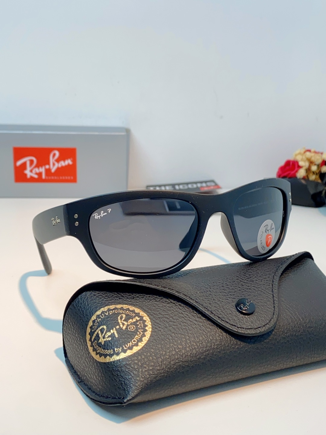 RayBan雷朋 balorama墨镜时尚板材猫眼窄框简约男女款驾驶太阳镜 RB2289 Size:63