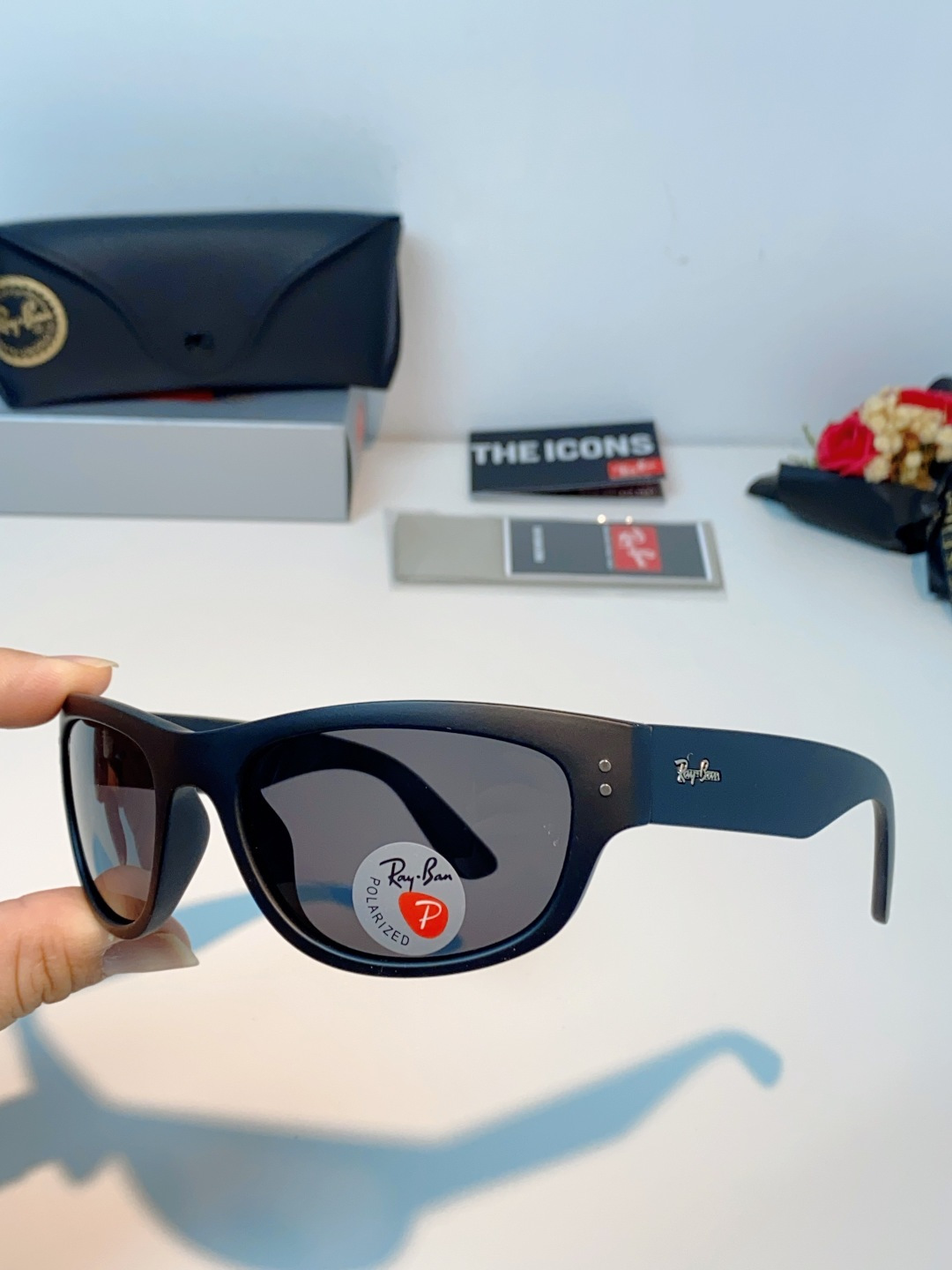 RayBan雷朋 balorama墨镜时尚板材猫眼窄框简约男女款驾驶太阳镜 RB2289 Size:63