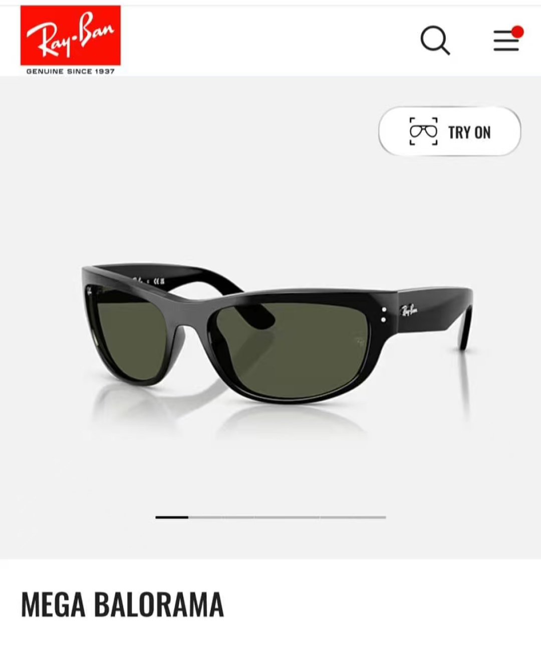 RayBan雷朋 balorama墨镜时尚板材猫眼窄框简约男女款驾驶太阳镜 RB2289 Size:63