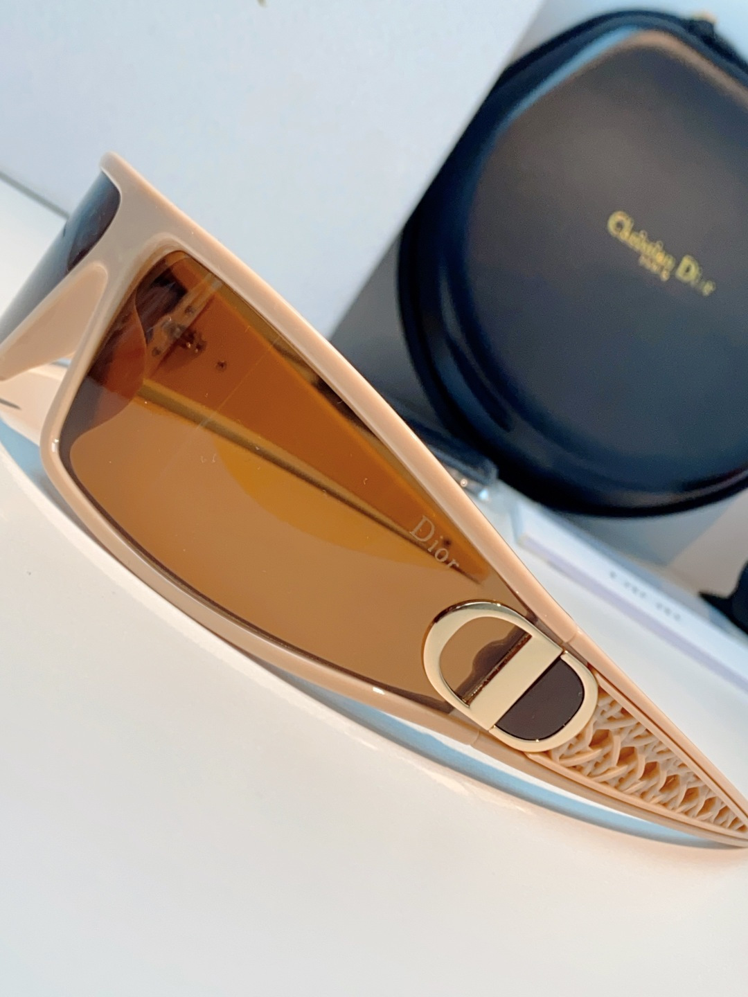 高品质 Dior迪奥 2026新款太阳镜兼发箍通用 高版本出货 未来感飞行员式防风骑行太阳眼镜男女嘻哈蹦