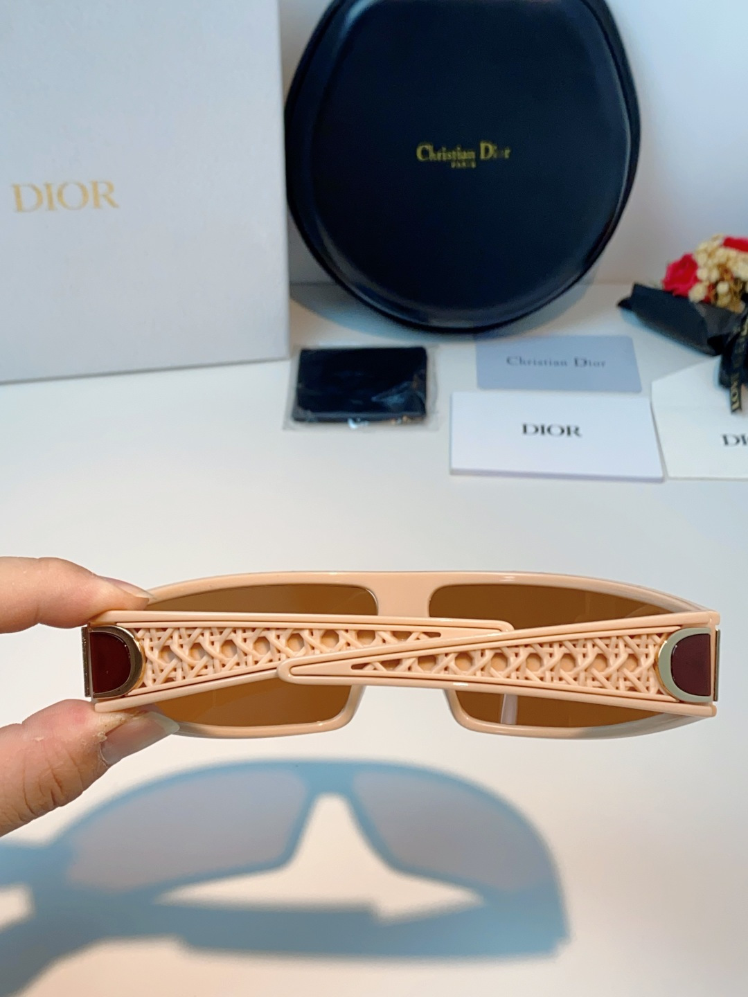 高品质 Dior迪奥 2026新款太阳镜兼发箍通用 高版本出货 未来感飞行员式防风骑行太阳眼镜男女嘻哈蹦