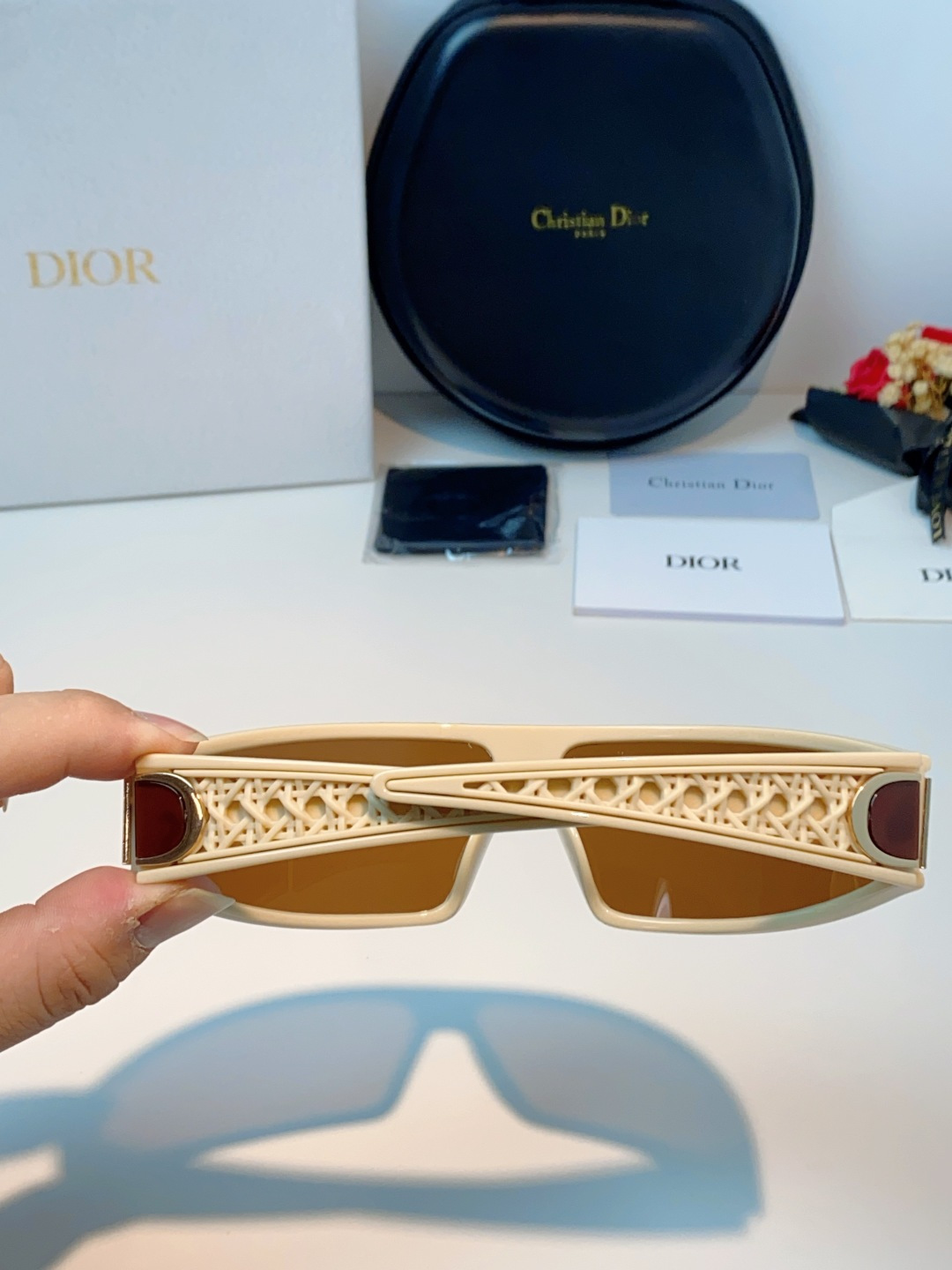高品质 Dior迪奥 2026新款太阳镜兼发箍通用 高版本出货 未来感飞行员式防风骑行太阳眼镜男女嘻哈蹦