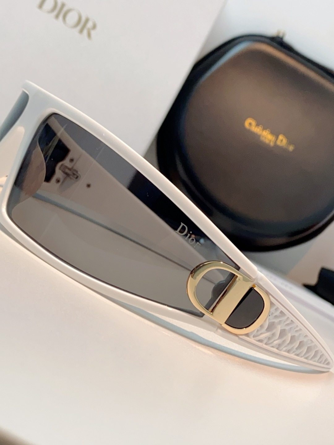 高品质 Dior迪奥 2026新款太阳镜兼发箍通用 高版本出货 未来感飞行员式防风骑行太阳眼镜男女嘻哈蹦