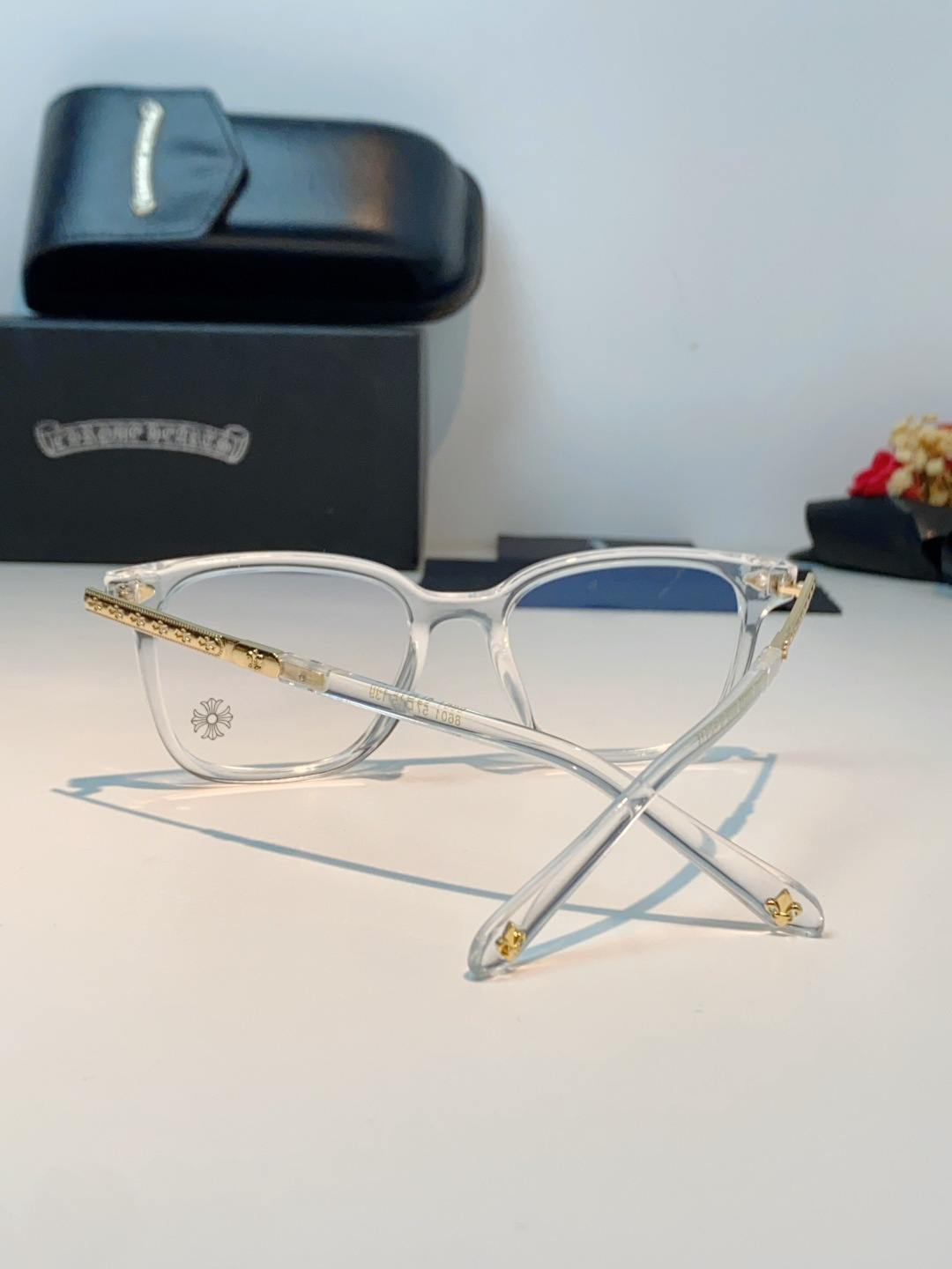 Chrome Hearts 克罗心 2026新款 太阳镜男女方框平光镜经典旅游时尚光学眼镜 素颜必备