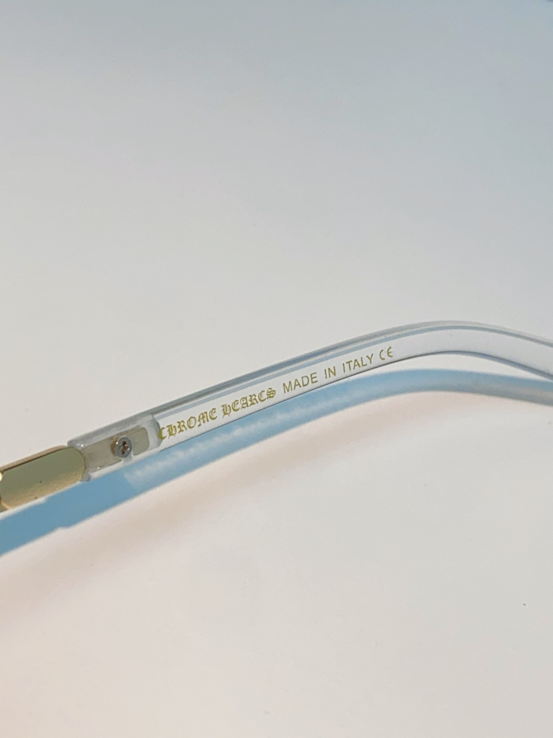 Chrome Hearts 克罗心 2026新款 太阳镜男女方框平光镜经典旅游时尚光学眼镜 素颜必备