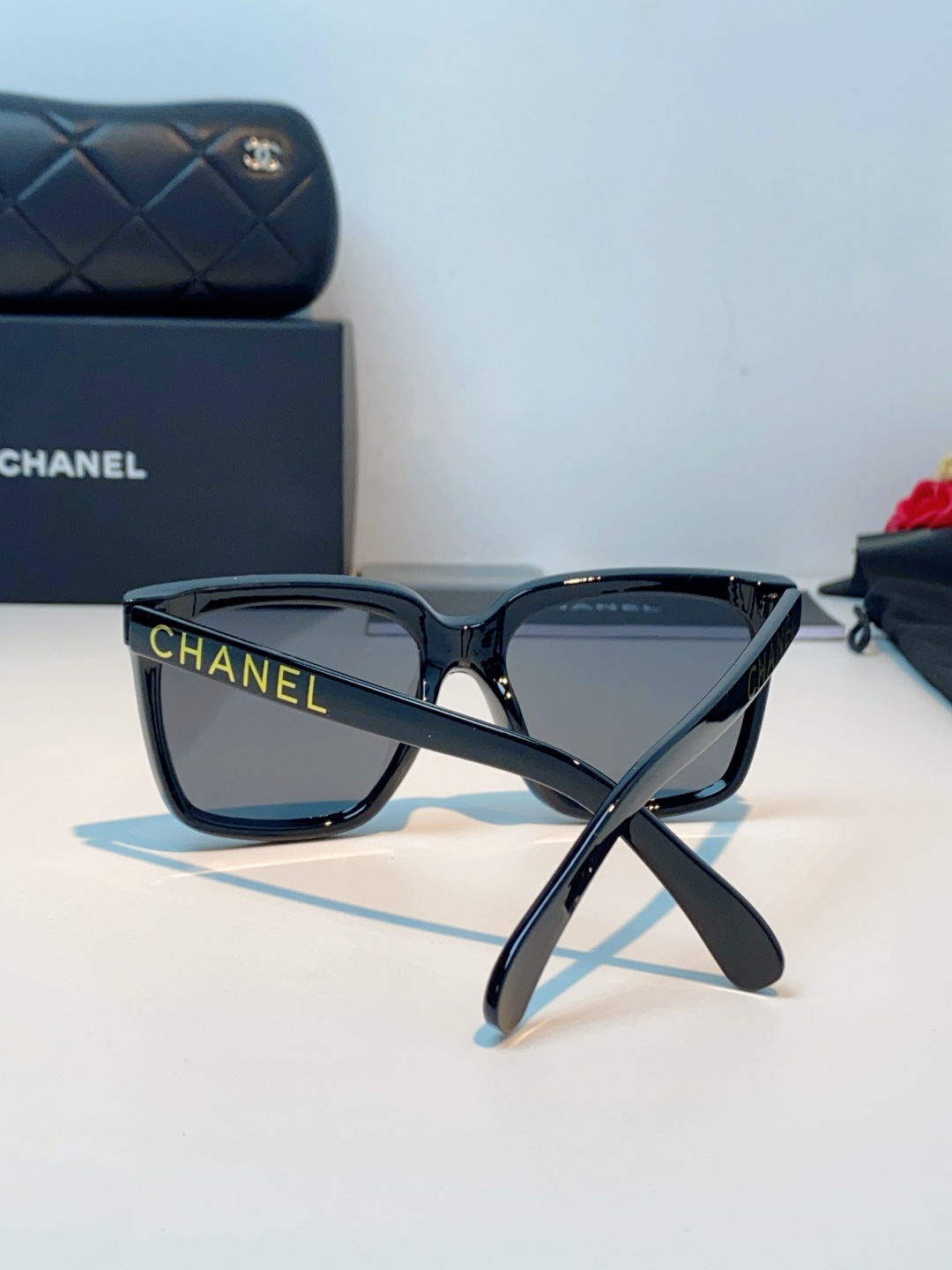 Chanel 香奈儿 2026新品网红同款 韩版潮流圆脸大框显瘦女防紫外线高清遮阳街拍百搭偏光太阳镜