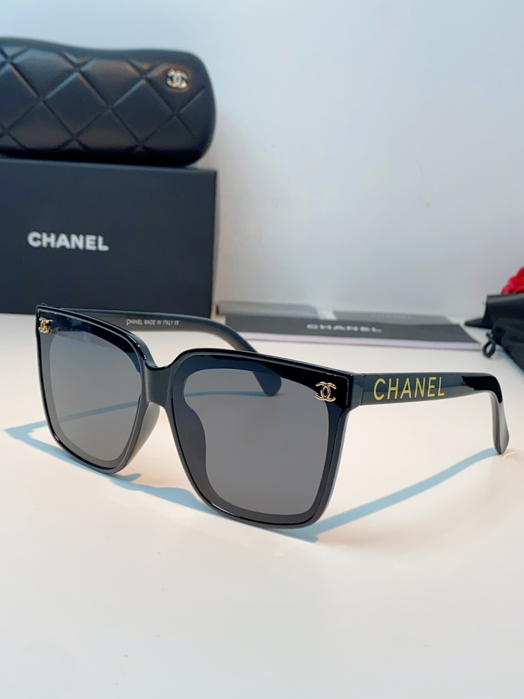 NO:765189,Chanel Chanel 2026 new product Internet celebrity same style Korean style trendy round face large frame slimming women anti-UV high-definition sunshade street shooting versatile polarized sunglasses glasses sunglasses sunglasses, glasses, chanel, chanel19860909Chanel 香奈儿 2026新品网红同款 韩版潮流圆脸大框显瘦女防紫外线高清遮阳街拍百搭偏光太阳镜眼镜墨镜太阳镜,眼镜,chanel,chanel,glasses