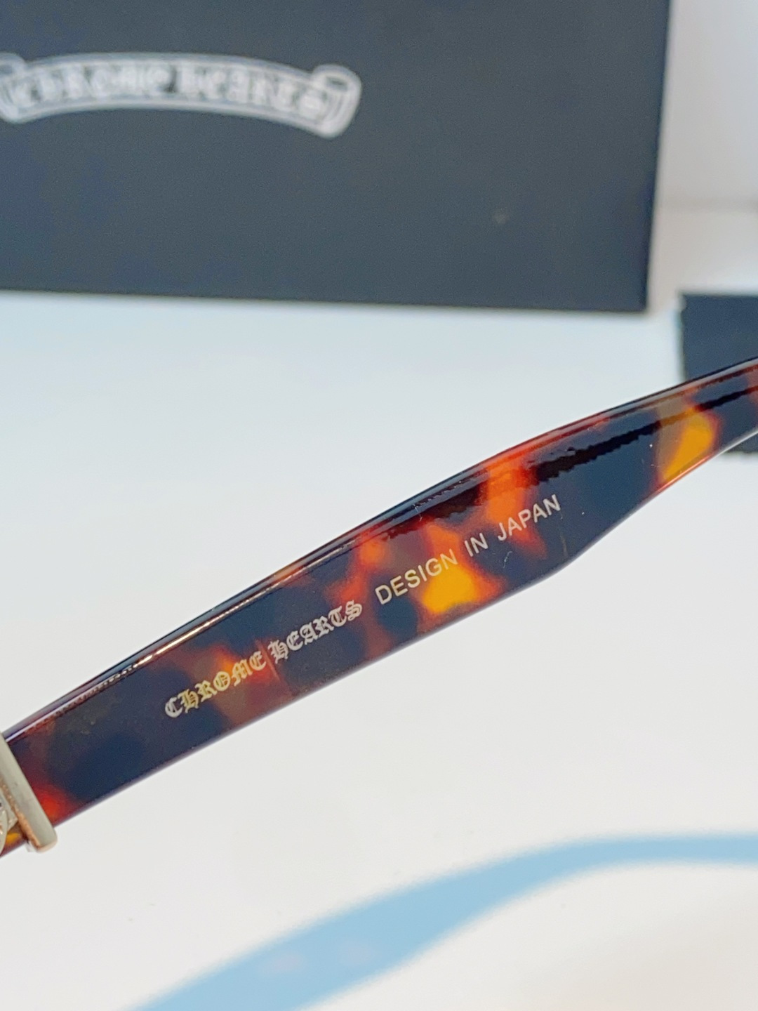 Chrome Hearts 克罗心 2026新款范丞丞同款日系复古经典马蹄扣眼镜架男黑大框商务休闲轻奢男