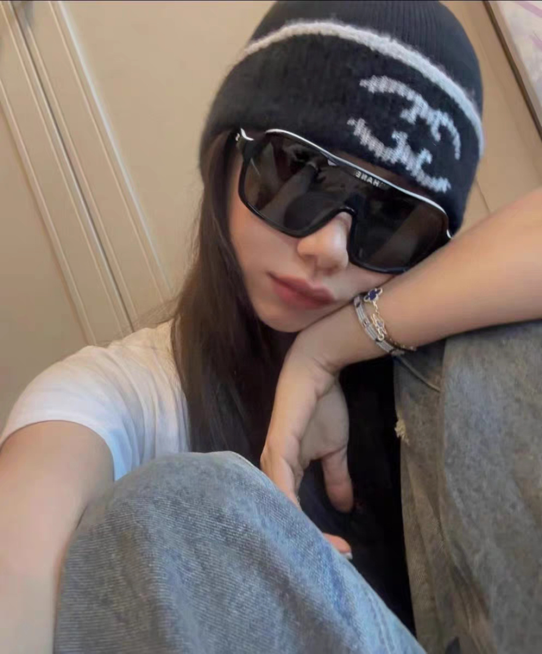 Chanel香奈儿 2026新款小香墨镜女高级感大框超轻防紫外线防风骑行滑雪太阳眼镜 登山滑雪护目镜 C