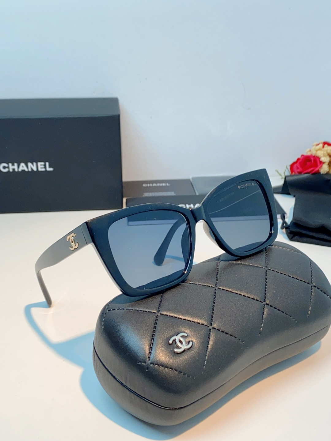 CHANEL香奈儿 2026新款CH5380墨镜时尚方形偏光太阳眼镜显脸小鉴定