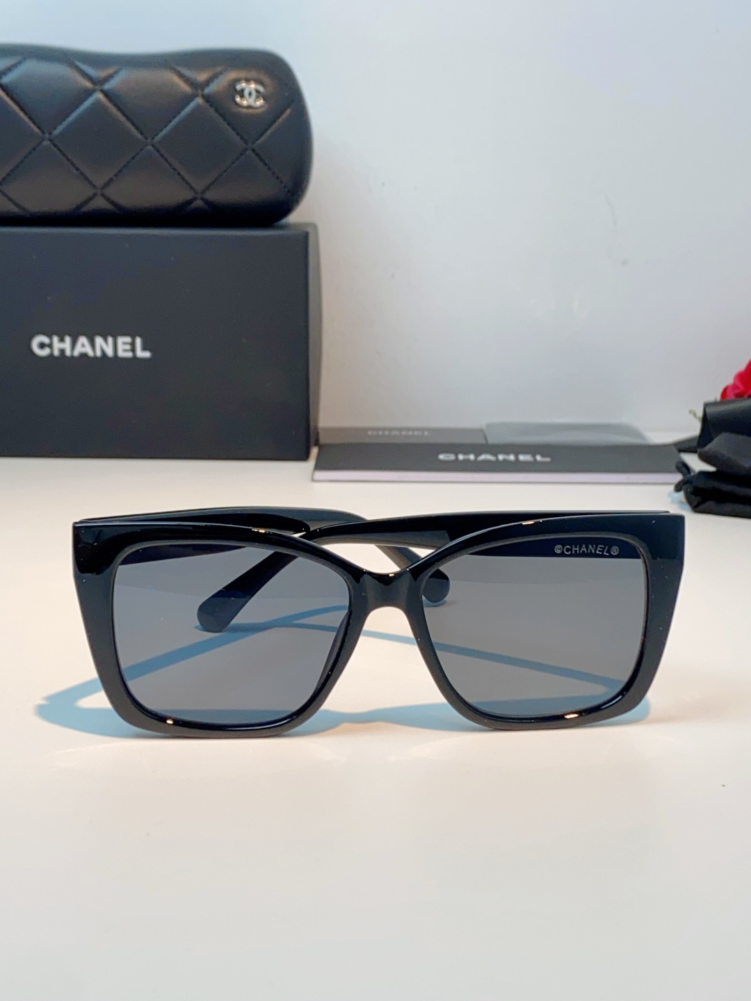 CHANEL香奈儿 2026新款CH5380墨镜时尚方形偏光太阳眼镜显脸小鉴定
