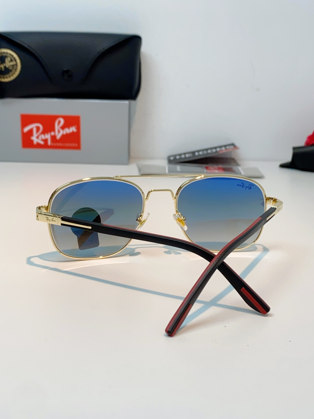 RayBan雷朋 2026新款 强化玻璃太阳镜男款男士开车专用偏光镜户外遮阳墨镜大脸男女通用 RB485