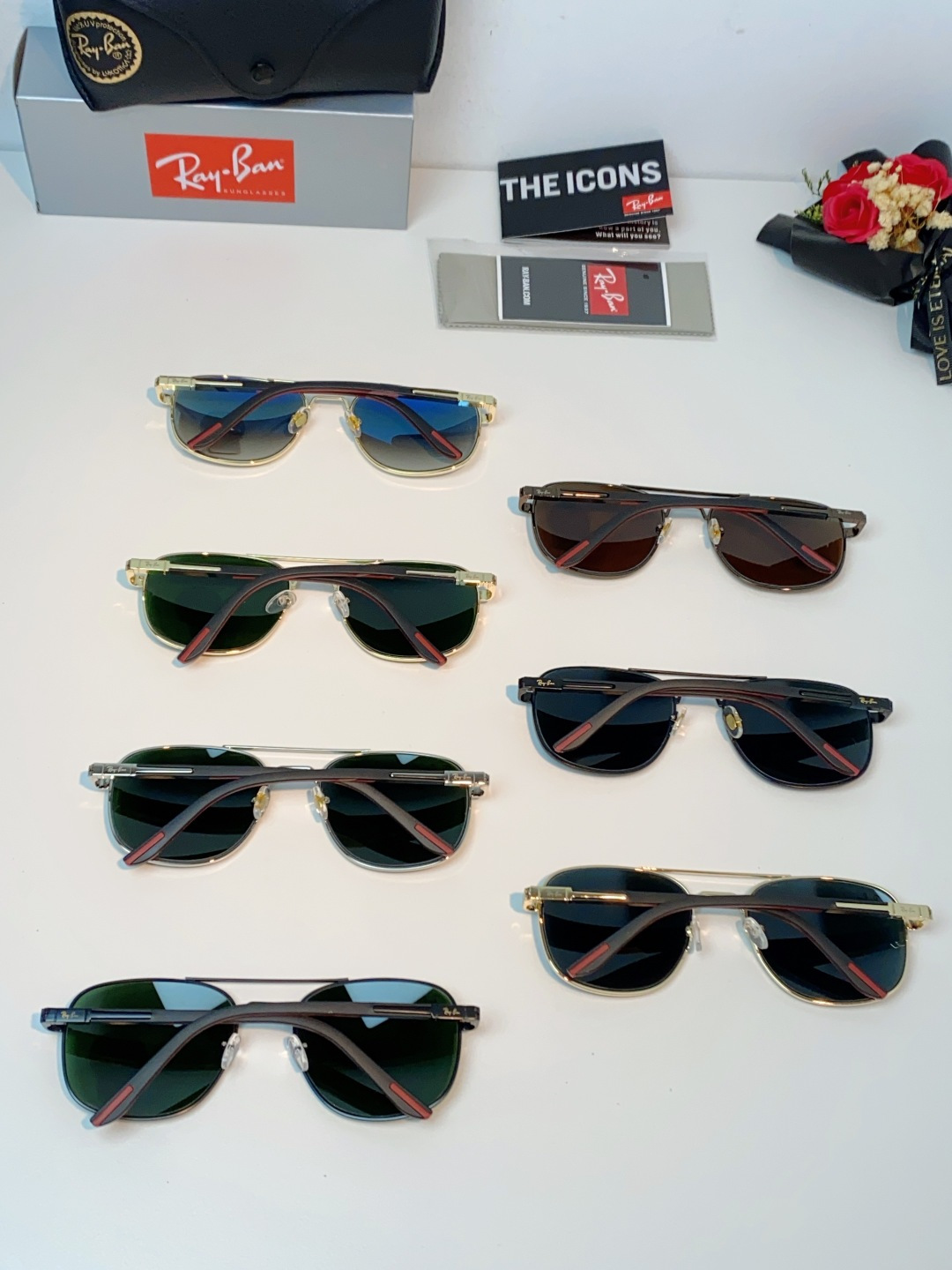 RayBan雷朋 2026新款 强化玻璃太阳镜男款男士开车专用偏光镜户外遮阳墨镜大脸男女通用 RB485