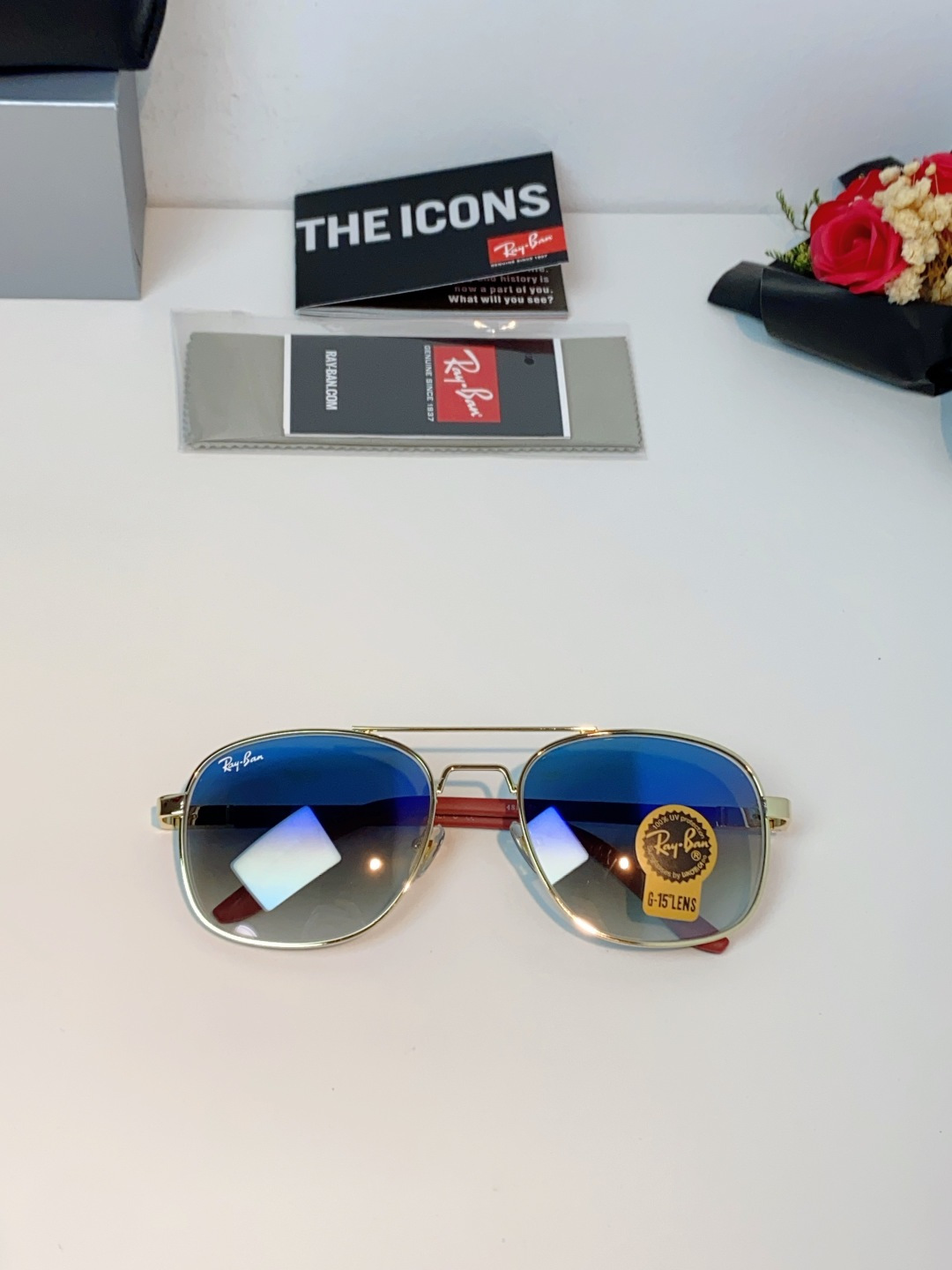 RayBan雷朋 2026新款 强化玻璃太阳镜男款男士开车专用偏光镜户外遮阳墨镜大脸男女通用 RB485
