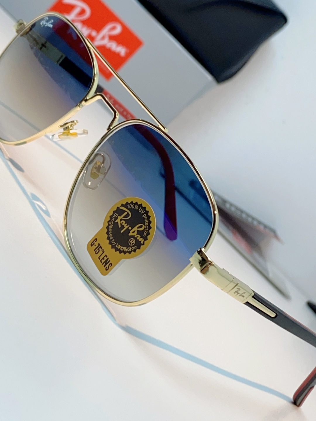 RayBan雷朋 2026新款 强化玻璃太阳镜男款男士开车专用偏光镜户外遮阳墨镜大脸男女通用 RB485