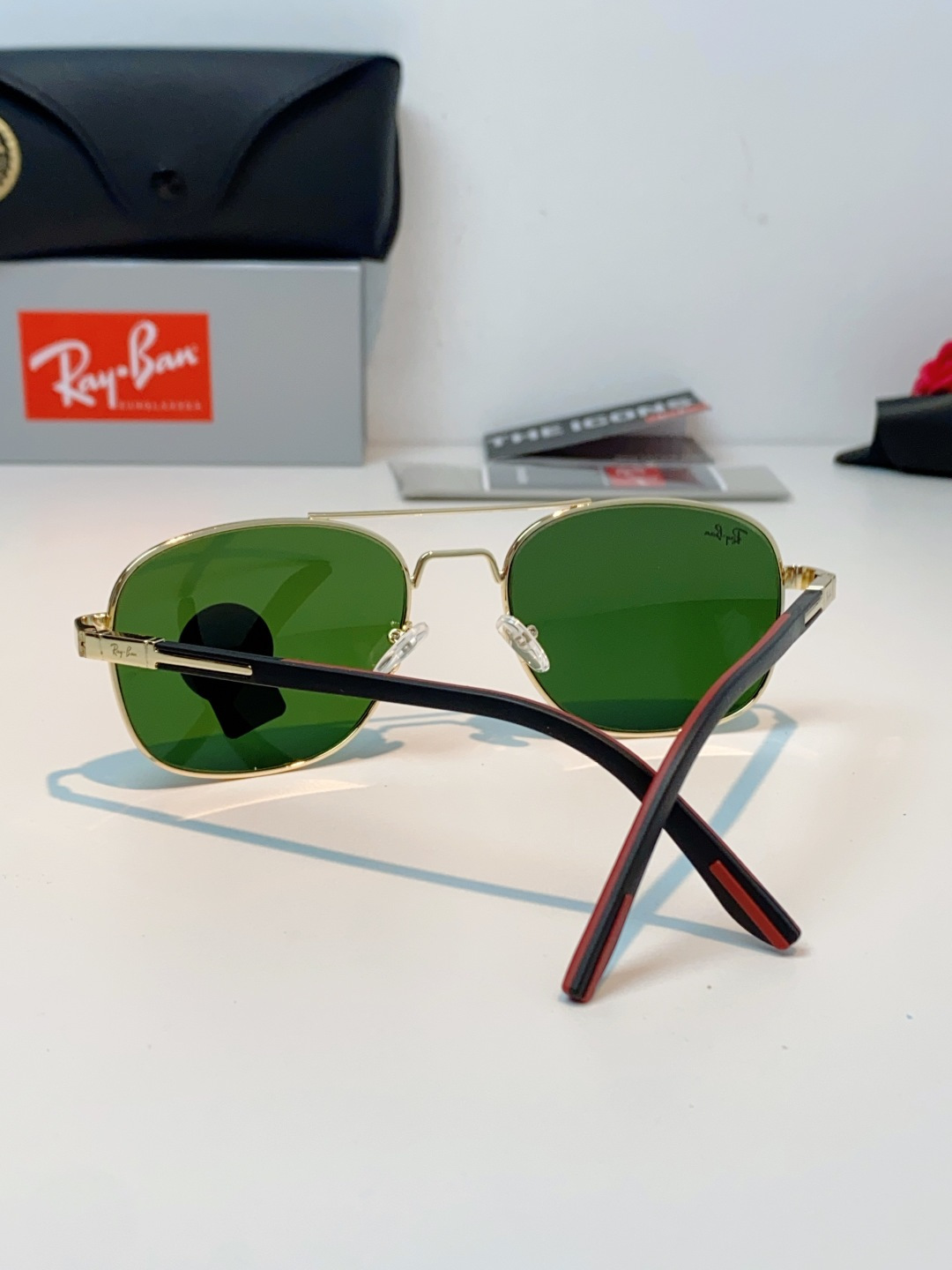 RayBan雷朋 2026新款 强化玻璃太阳镜男款男士开车专用偏光镜户外遮阳墨镜大脸男女通用 RB485