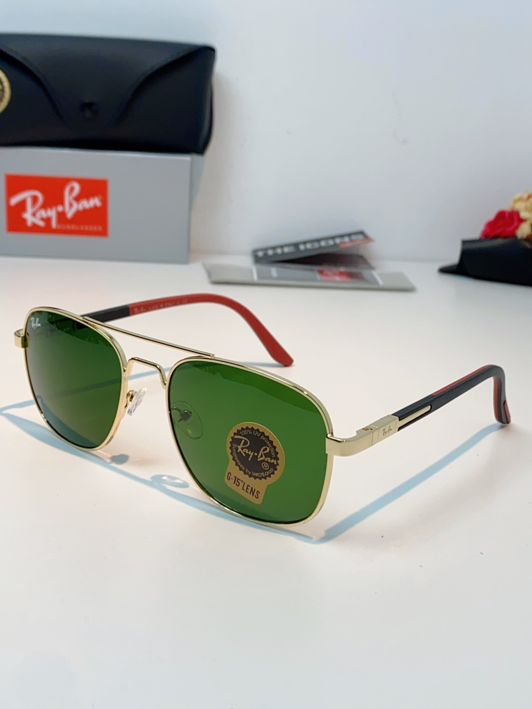 RayBan雷朋 2026新款 强化玻璃太阳镜男款男士开车专用偏光镜户外遮阳墨镜大脸男女通用 RB485
