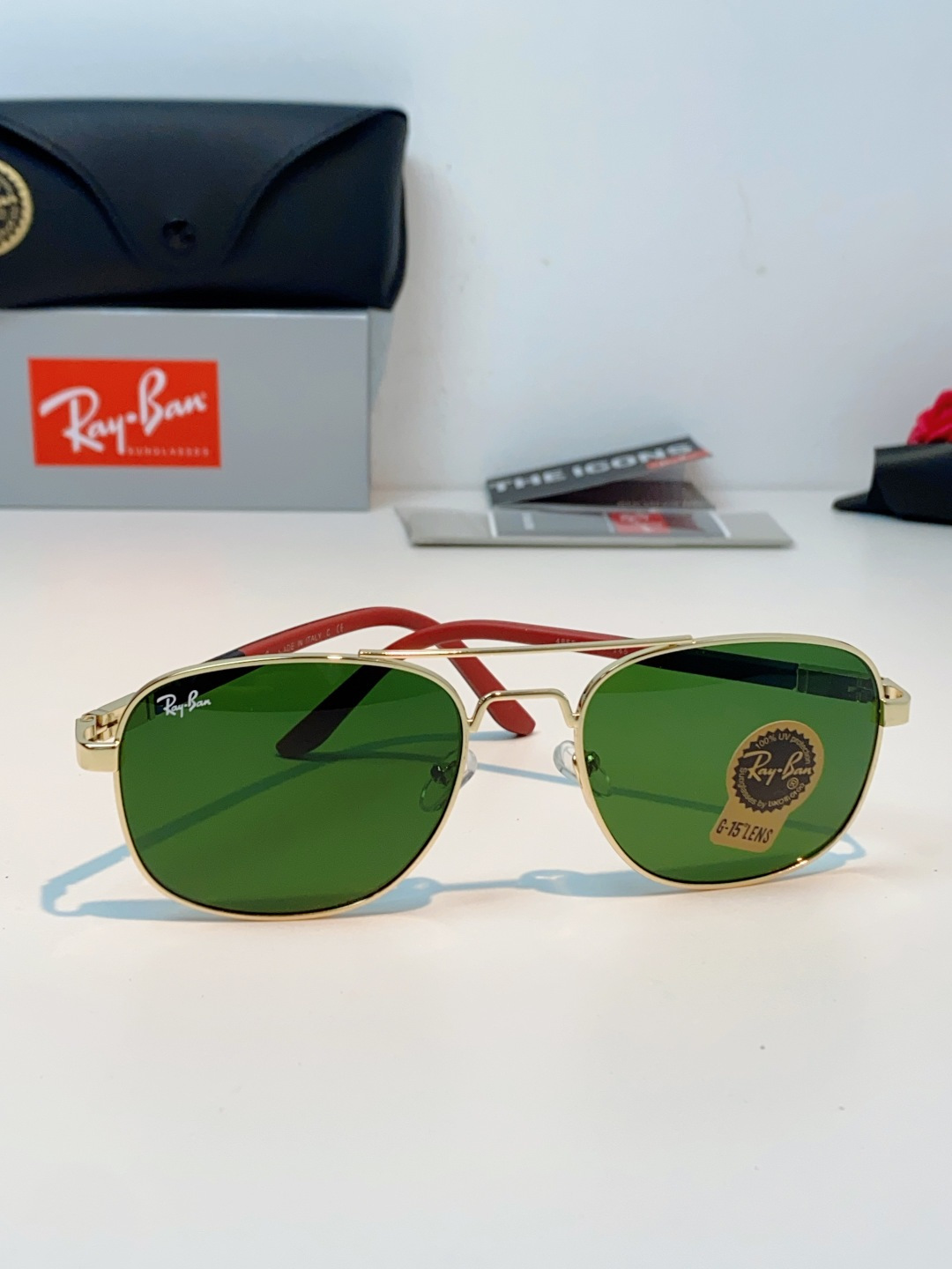 RayBan雷朋 2026新款 强化玻璃太阳镜男款男士开车专用偏光镜户外遮阳墨镜大脸男女通用 RB485