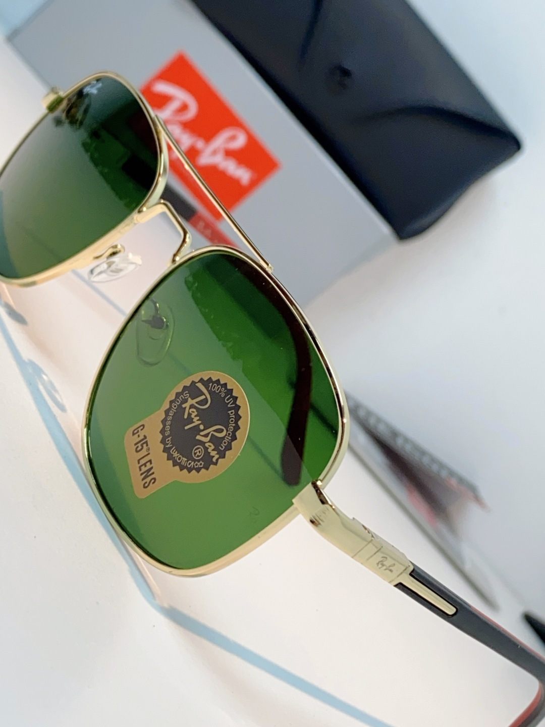 RayBan雷朋 2026新款 强化玻璃太阳镜男款男士开车专用偏光镜户外遮阳墨镜大脸男女通用 RB485