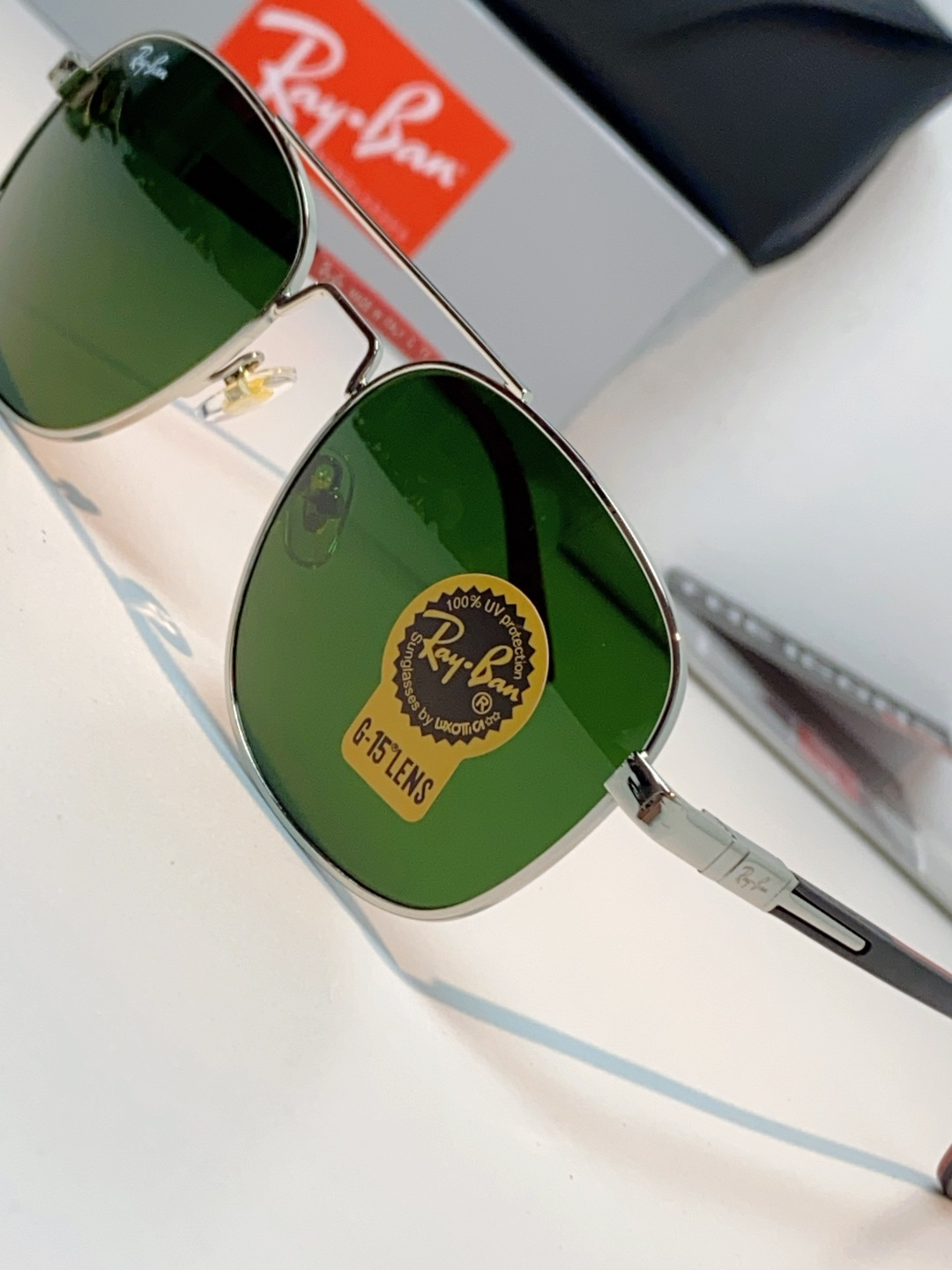 RayBan雷朋 2026新款 强化玻璃太阳镜男款男士开车专用偏光镜户外遮阳墨镜大脸男女通用 RB485
