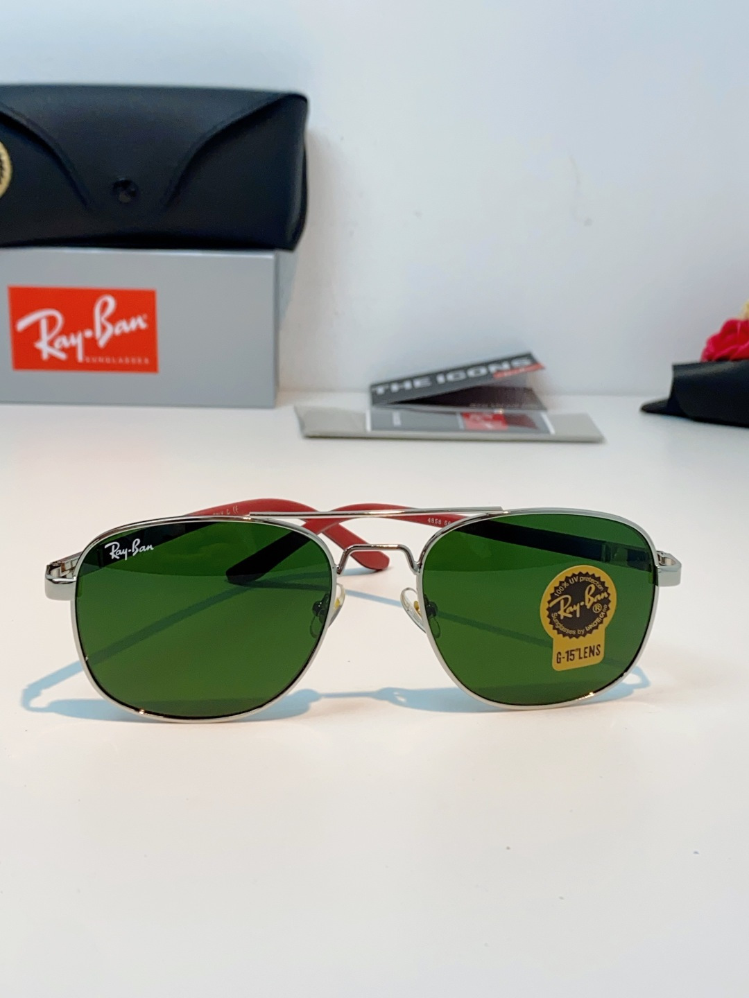 RayBan雷朋 2026新款 强化玻璃太阳镜男款男士开车专用偏光镜户外遮阳墨镜大脸男女通用 RB485
