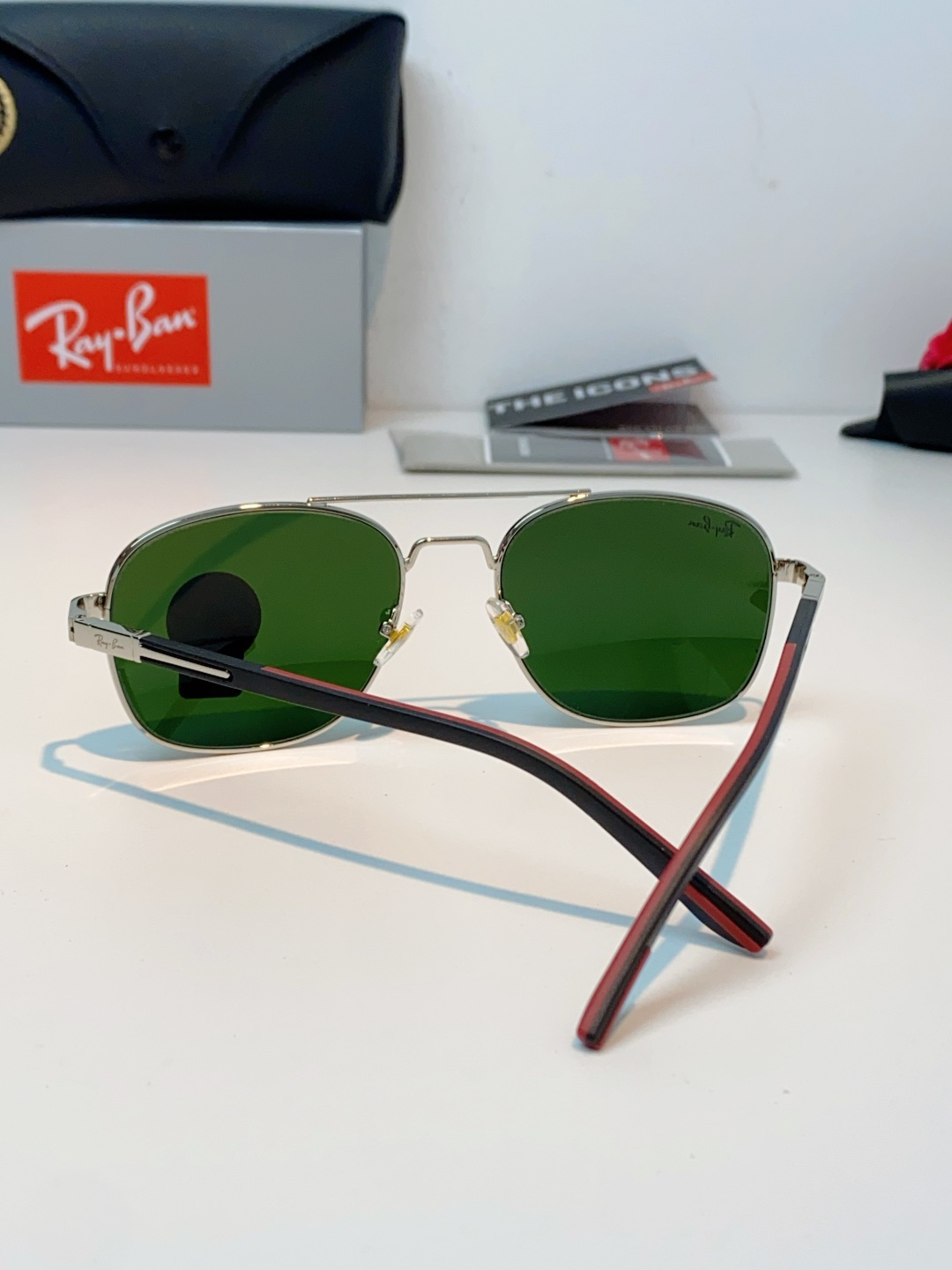 RayBan雷朋 2026新款 强化玻璃太阳镜男款男士开车专用偏光镜户外遮阳墨镜大脸男女通用 RB485