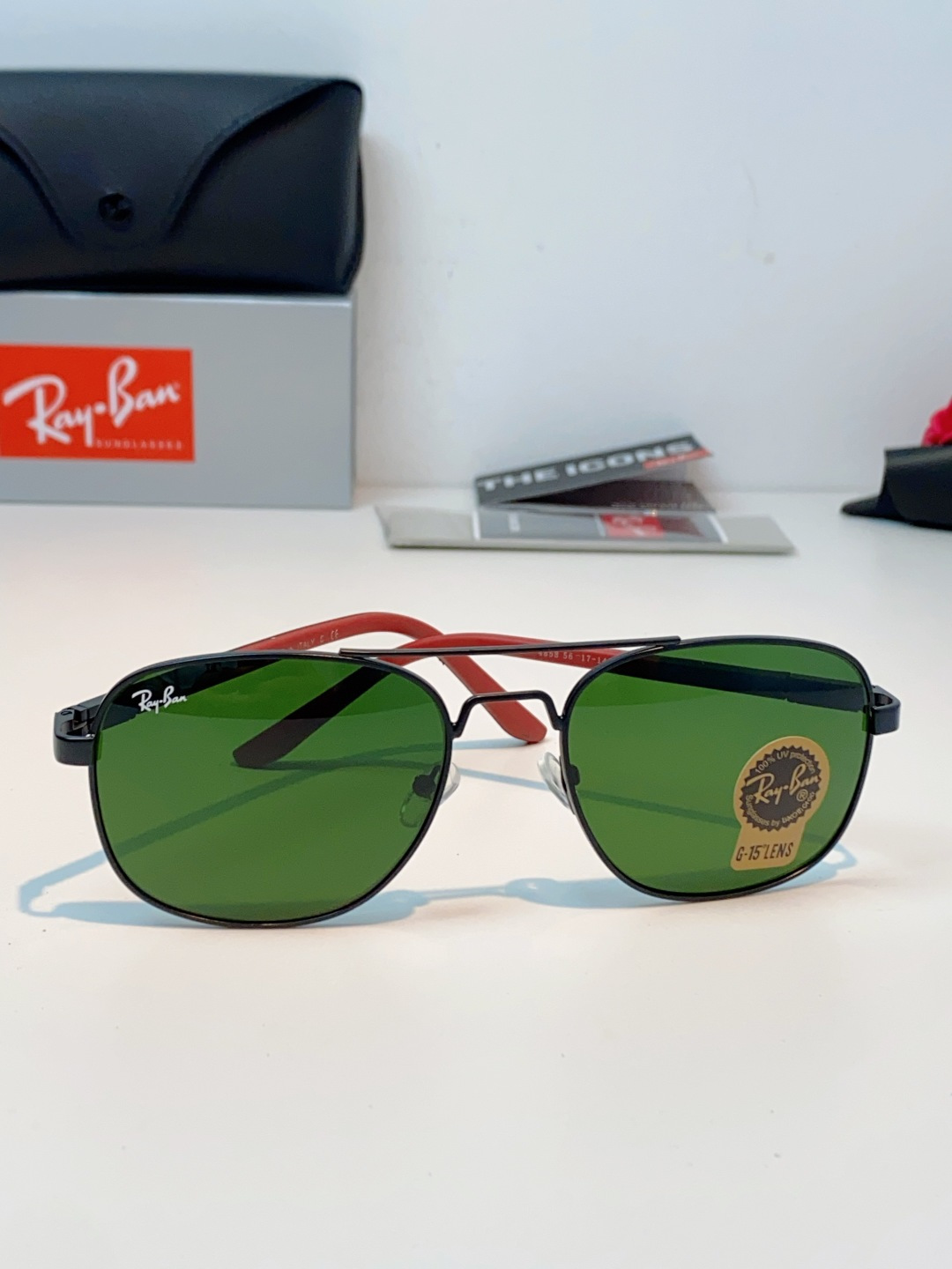 RayBan雷朋 2026新款 强化玻璃太阳镜男款男士开车专用偏光镜户外遮阳墨镜大脸男女通用 RB485