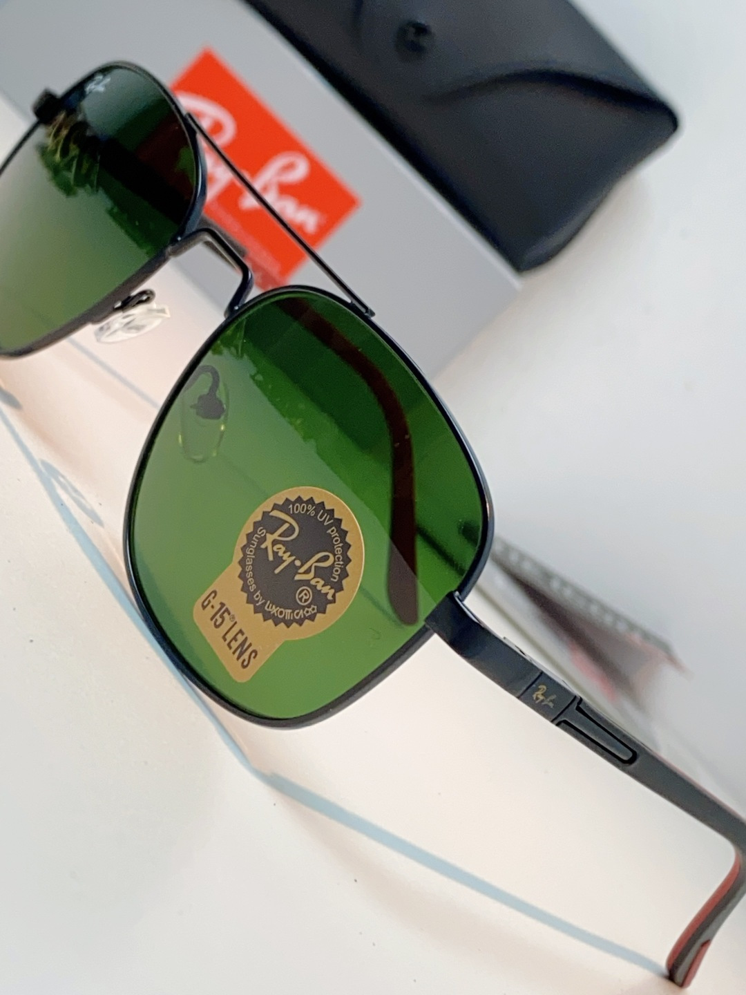 RayBan雷朋 2026新款 强化玻璃太阳镜男款男士开车专用偏光镜户外遮阳墨镜大脸男女通用 RB485