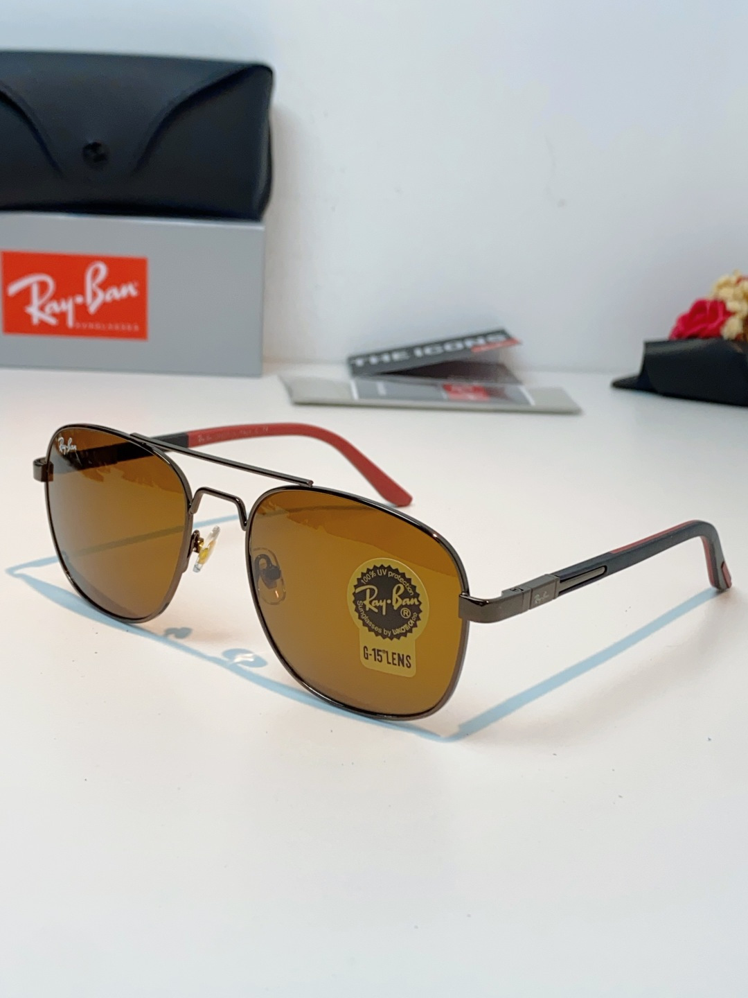 RayBan雷朋 2026新款 强化玻璃太阳镜男款男士开车专用偏光镜户外遮阳墨镜大脸男女通用 RB485