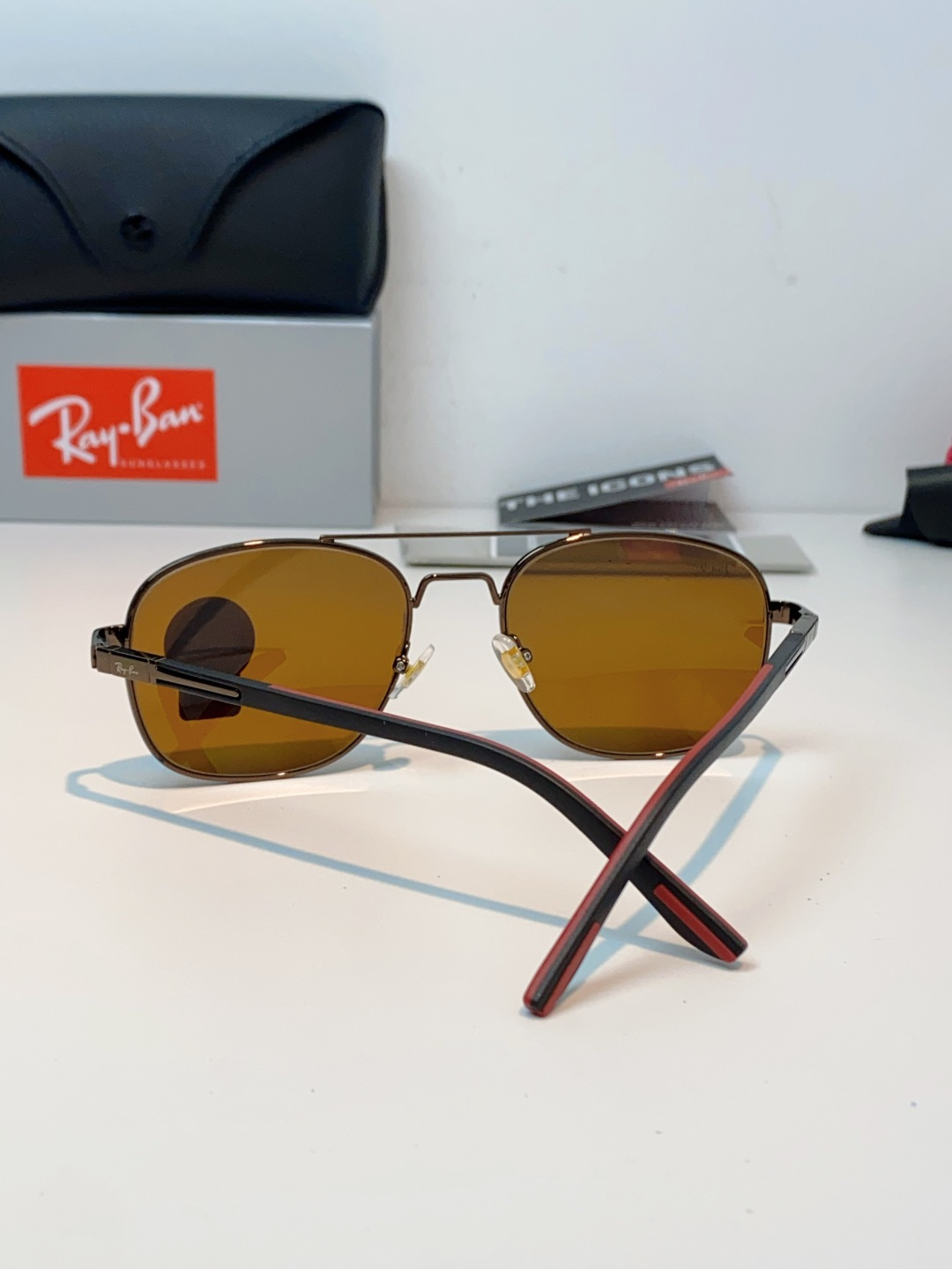 RayBan雷朋 2026新款 强化玻璃太阳镜男款男士开车专用偏光镜户外遮阳墨镜大脸男女通用 RB485