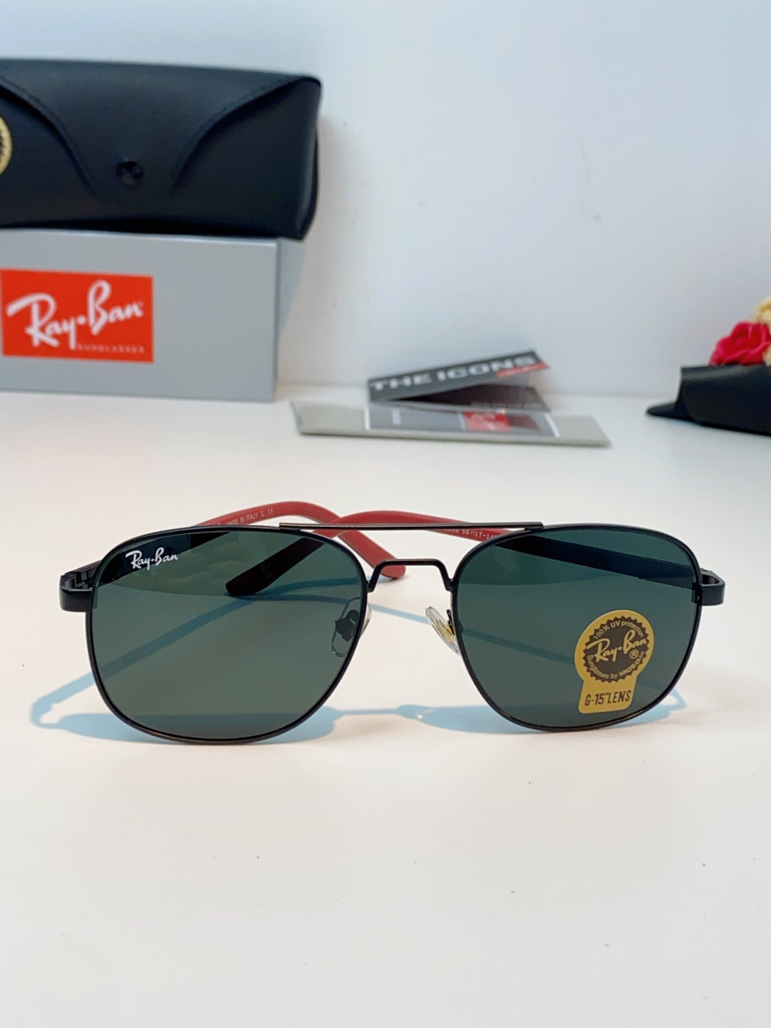 RayBan雷朋 2026新款 强化玻璃太阳镜男款男士开车专用偏光镜户外遮阳墨镜大脸男女通用 RB485
