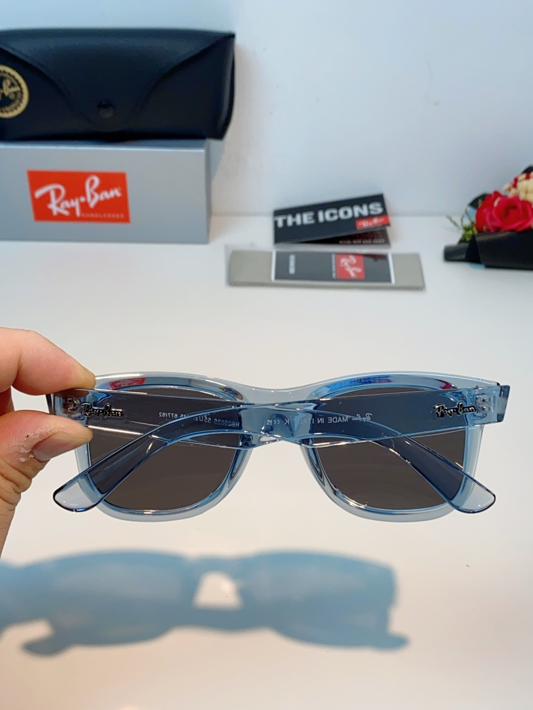RayBan雷朋【成毅同款REVERSE反转系列】雷朋太阳镜黑超 凹面墨镜 0RBR0502S Size