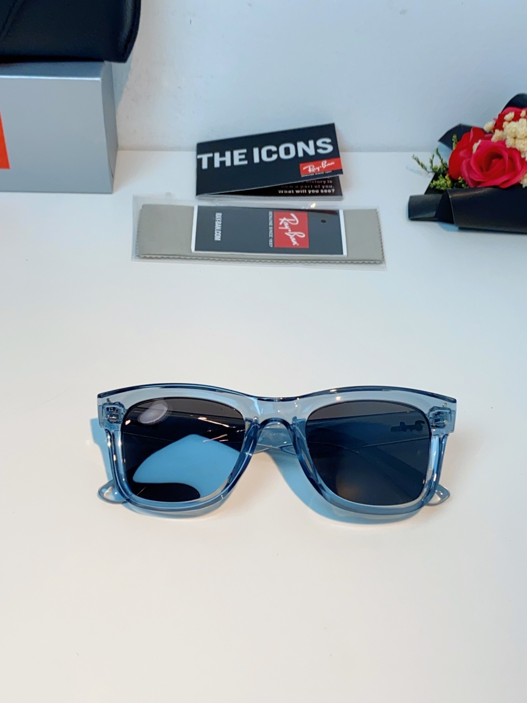RayBan雷朋【成毅同款REVERSE反转系列】雷朋太阳镜黑超 凹面墨镜 0RBR0502S Size