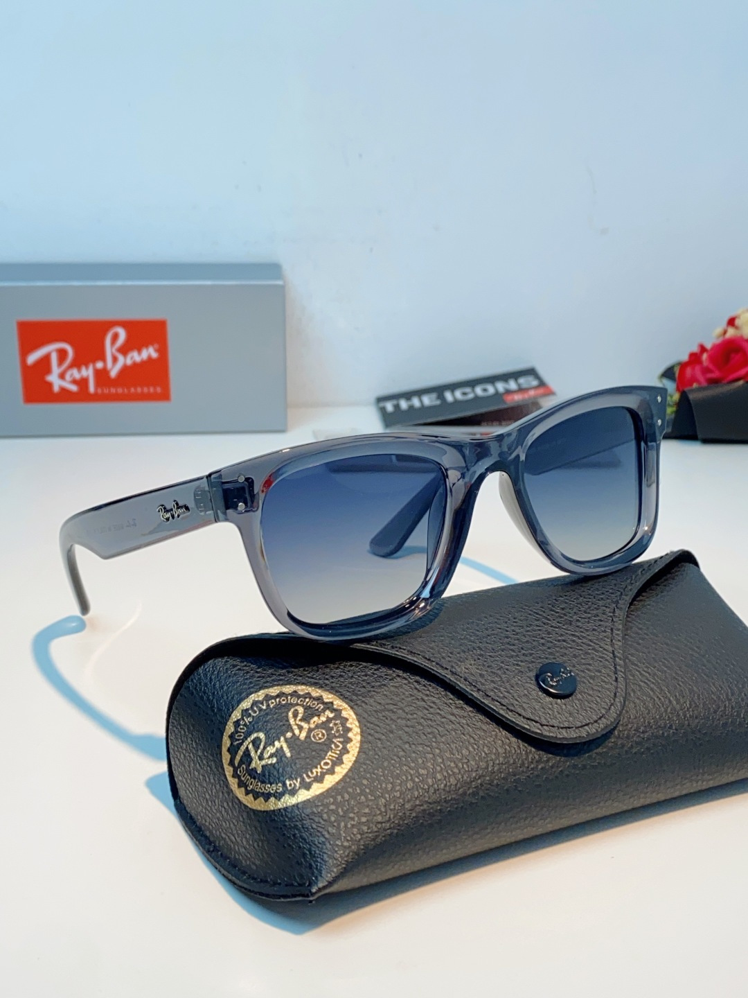 RayBan雷朋【成毅同款REVERSE反转系列】雷朋太阳镜黑超 凹面墨镜 0RBR0502S Size