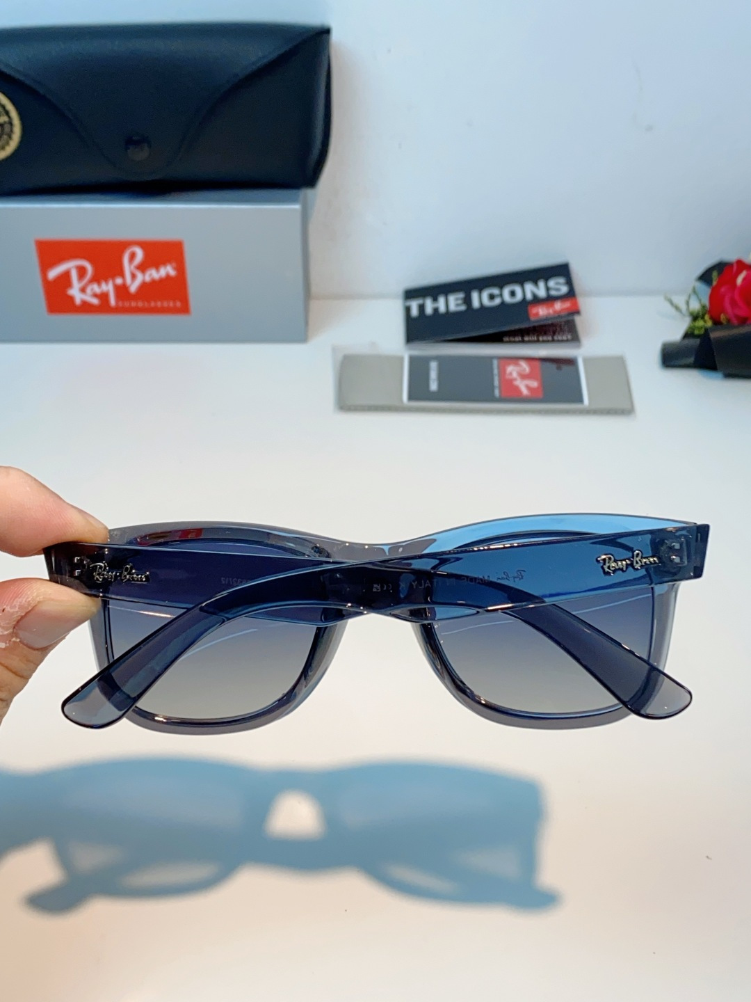 RayBan雷朋【成毅同款REVERSE反转系列】雷朋太阳镜黑超 凹面墨镜 0RBR0502S Size