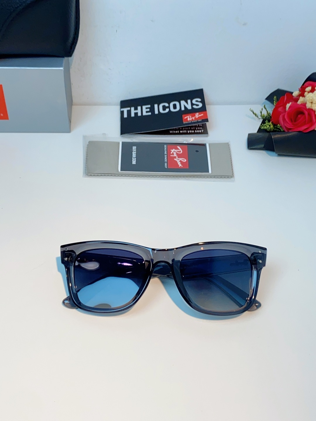 RayBan雷朋【成毅同款REVERSE反转系列】雷朋太阳镜黑超 凹面墨镜 0RBR0502S Size