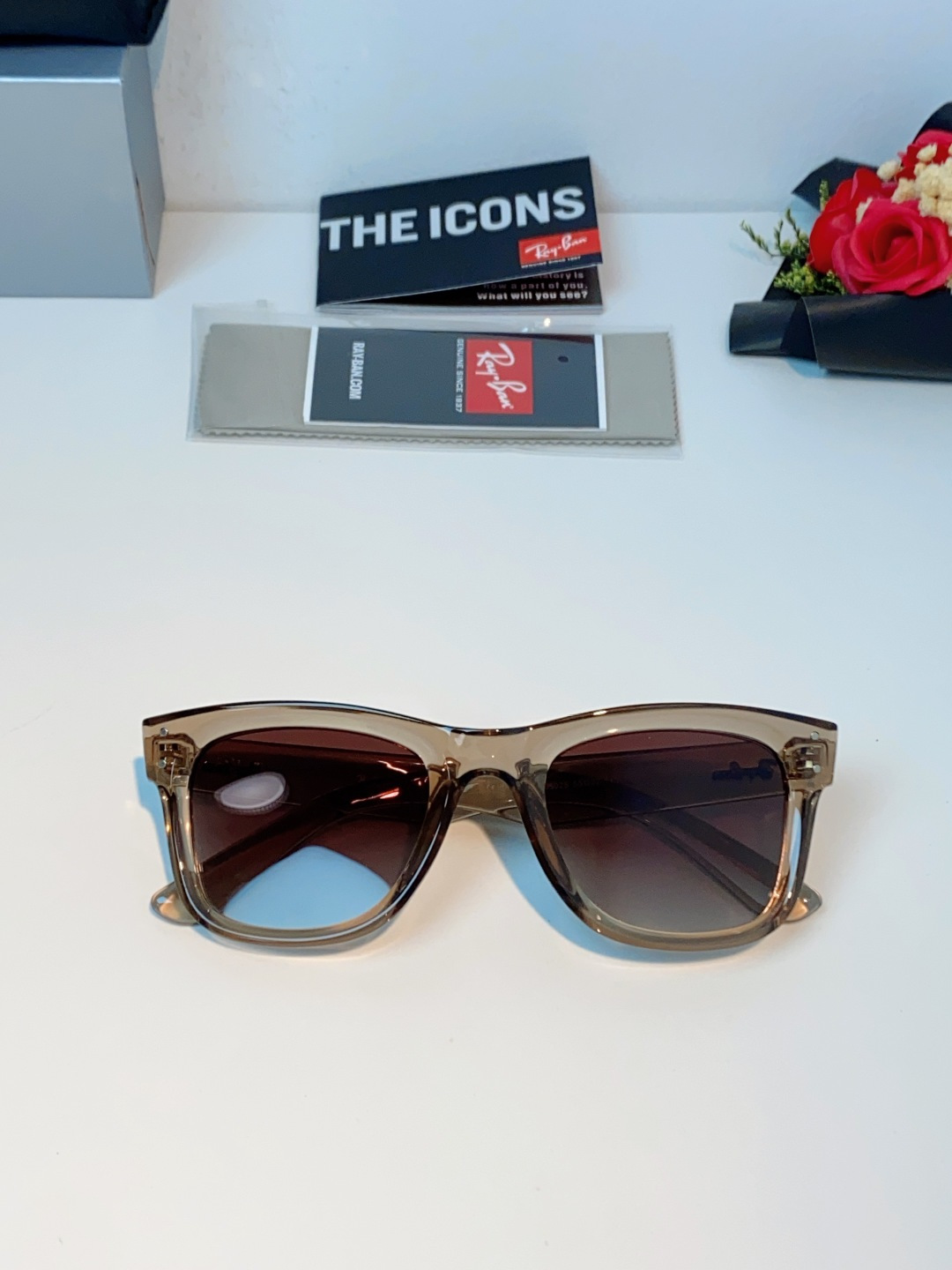 RayBan雷朋【成毅同款REVERSE反转系列】雷朋太阳镜黑超 凹面墨镜 0RBR0502S Size