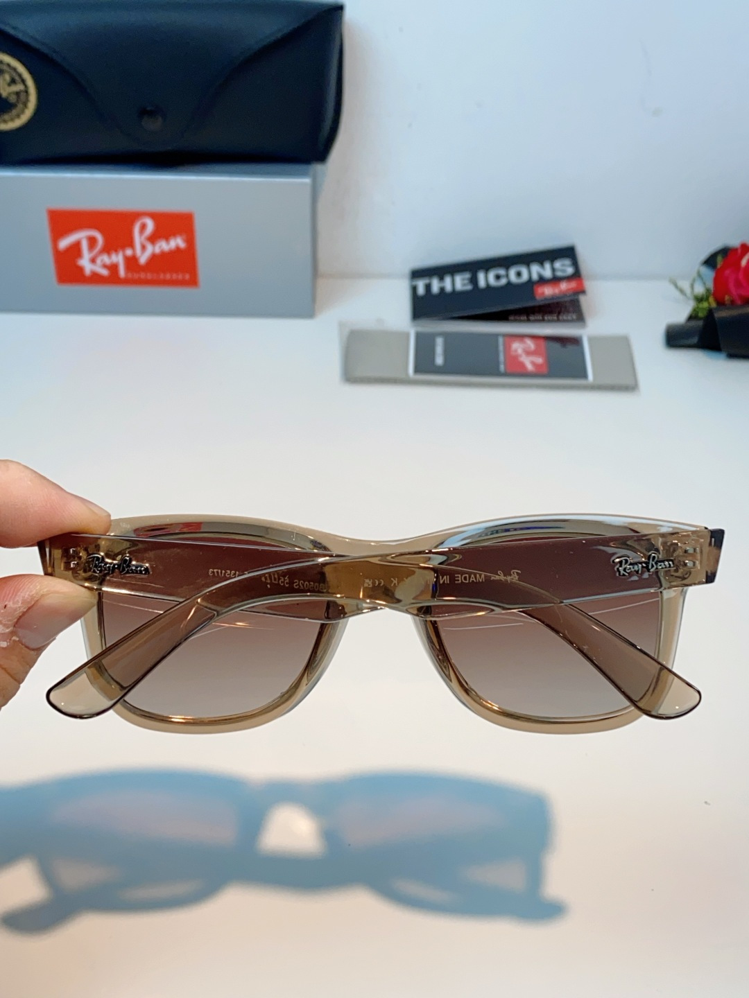 RayBan雷朋【成毅同款REVERSE反转系列】雷朋太阳镜黑超 凹面墨镜 0RBR0502S Size