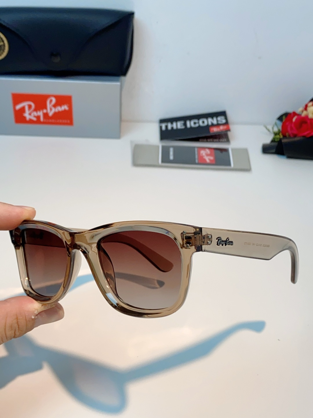 RayBan雷朋【成毅同款REVERSE反转系列】雷朋太阳镜黑超 凹面墨镜 0RBR0502S Size