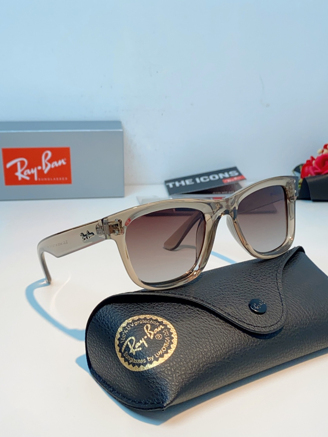 RayBan雷朋【成毅同款REVERSE反转系列】雷朋太阳镜黑超 凹面墨镜 0RBR0502S Size