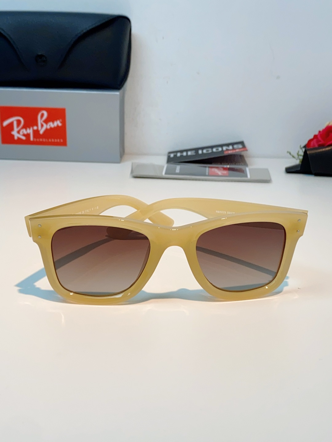 RayBan雷朋【成毅同款REVERSE反转系列】雷朋太阳镜黑超 凹面墨镜 0RBR0502S Size