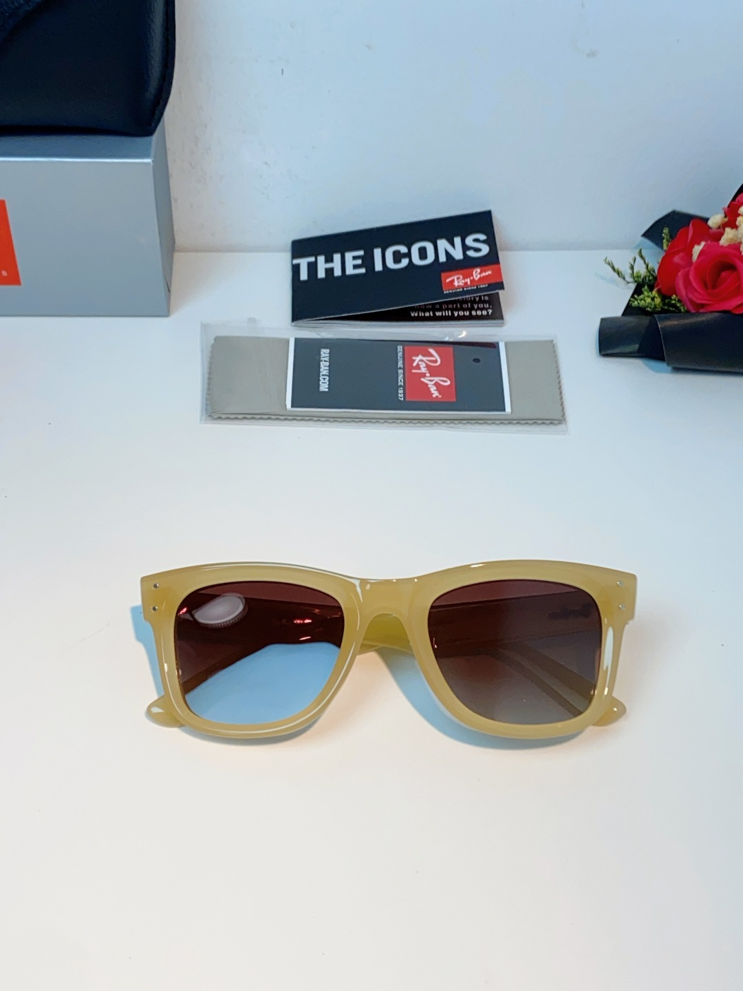 RayBan雷朋【成毅同款REVERSE反转系列】雷朋太阳镜黑超 凹面墨镜 0RBR0502S Size