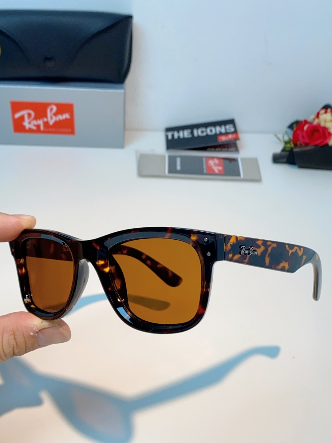 RayBan雷朋【成毅同款REVERSE反转系列】雷朋太阳镜黑超 凹面墨镜 0RBR0502S Size