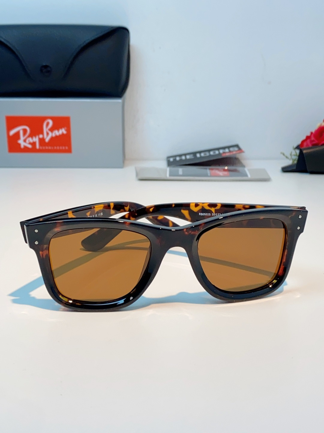 RayBan雷朋【成毅同款REVERSE反转系列】雷朋太阳镜黑超 凹面墨镜 0RBR0502S Size
