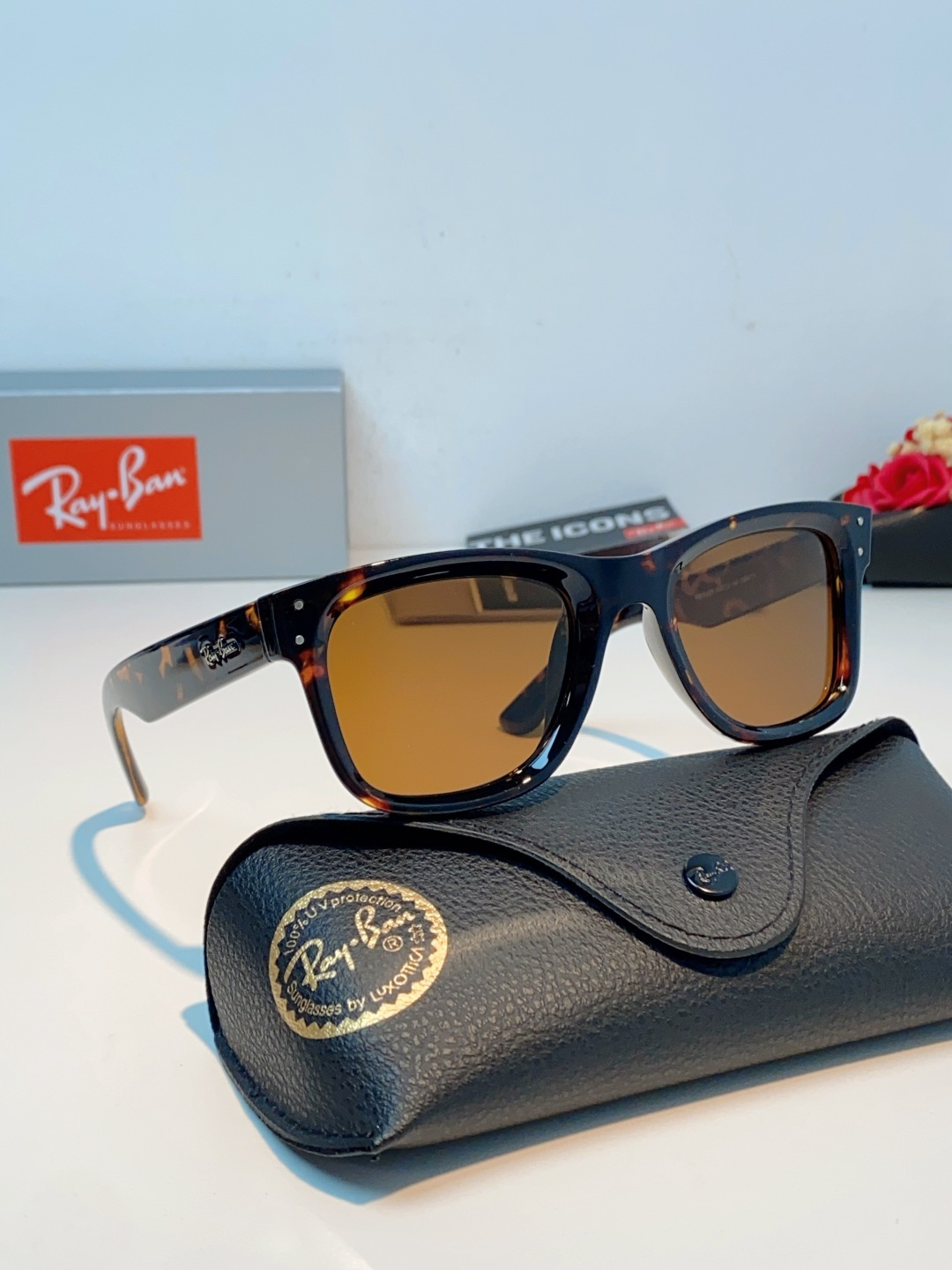 RayBan雷朋【成毅同款REVERSE反转系列】雷朋太阳镜黑超 凹面墨镜 0RBR0502S Size